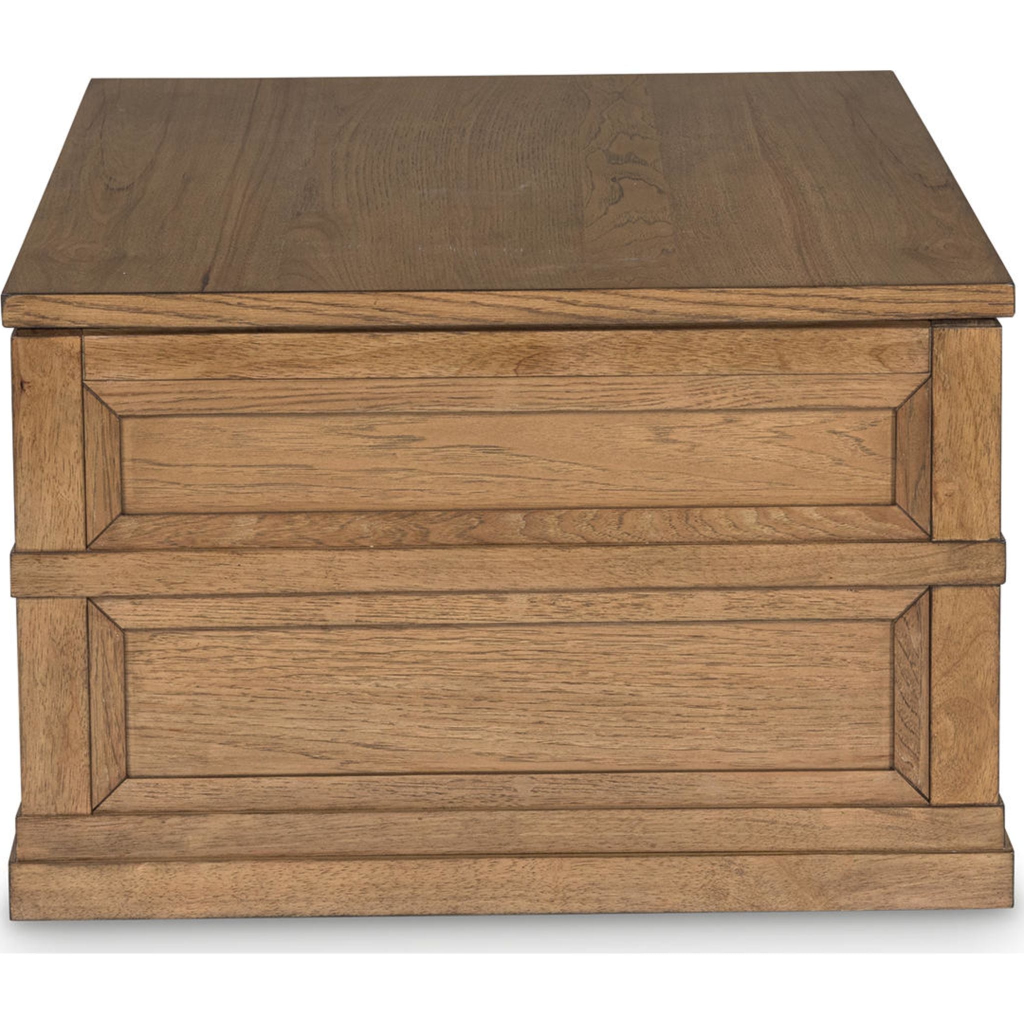 Table basse rectangulaire relevable Sharlance - Marron clair