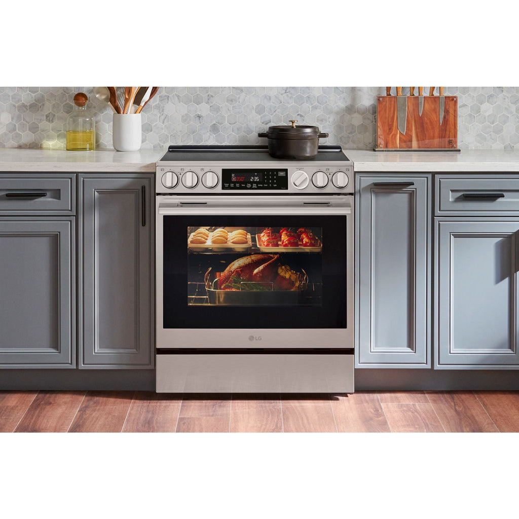 Cuisinière LG 30 Easy Clean (LSEL6337XE) - PrintProof™ Acier inoxydable