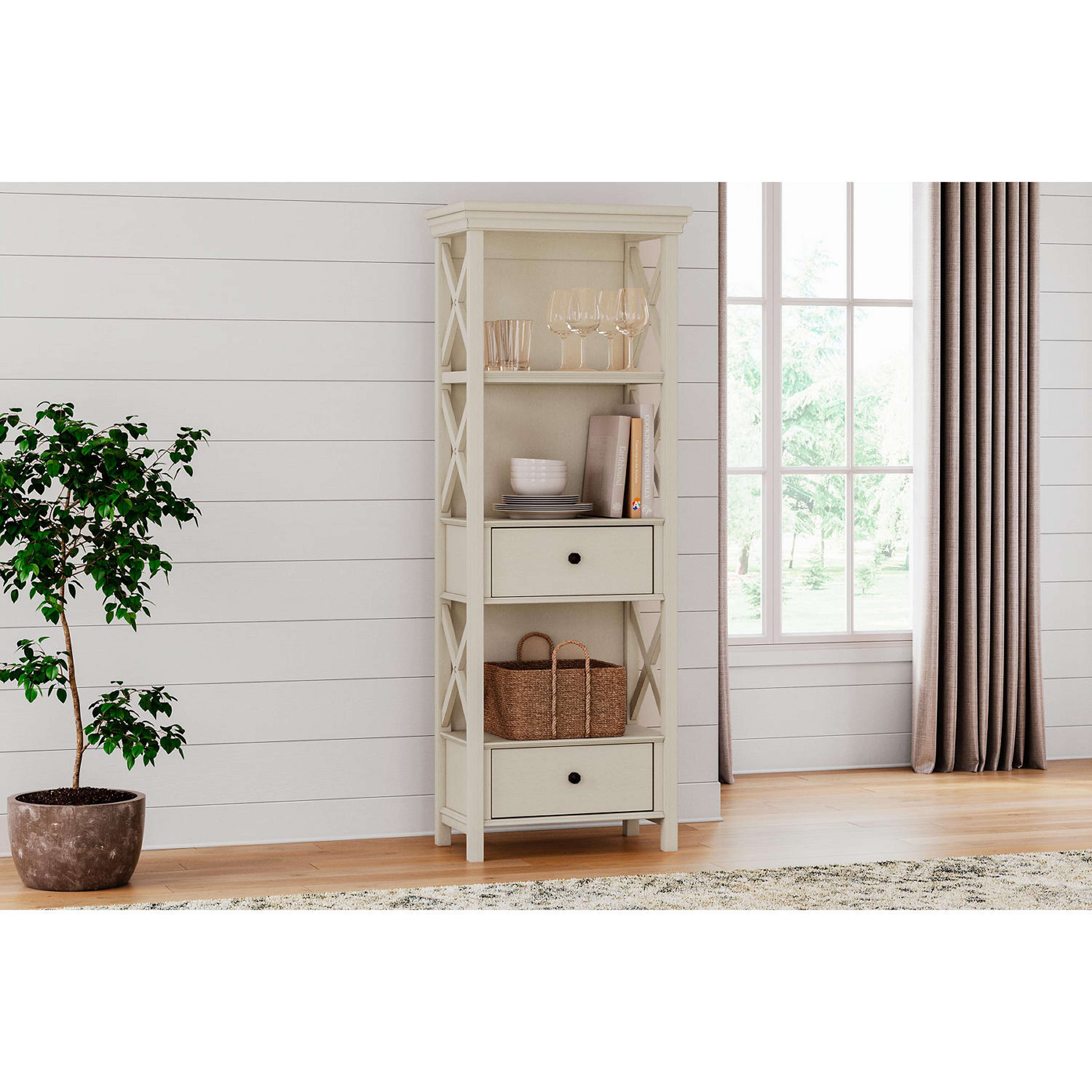 Vitrine Bolanburg - Blanc antique - (D647-76)