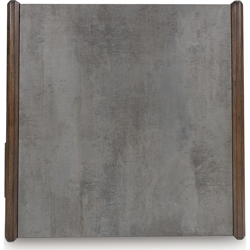 Table basse Kallenny - Marron/Gris