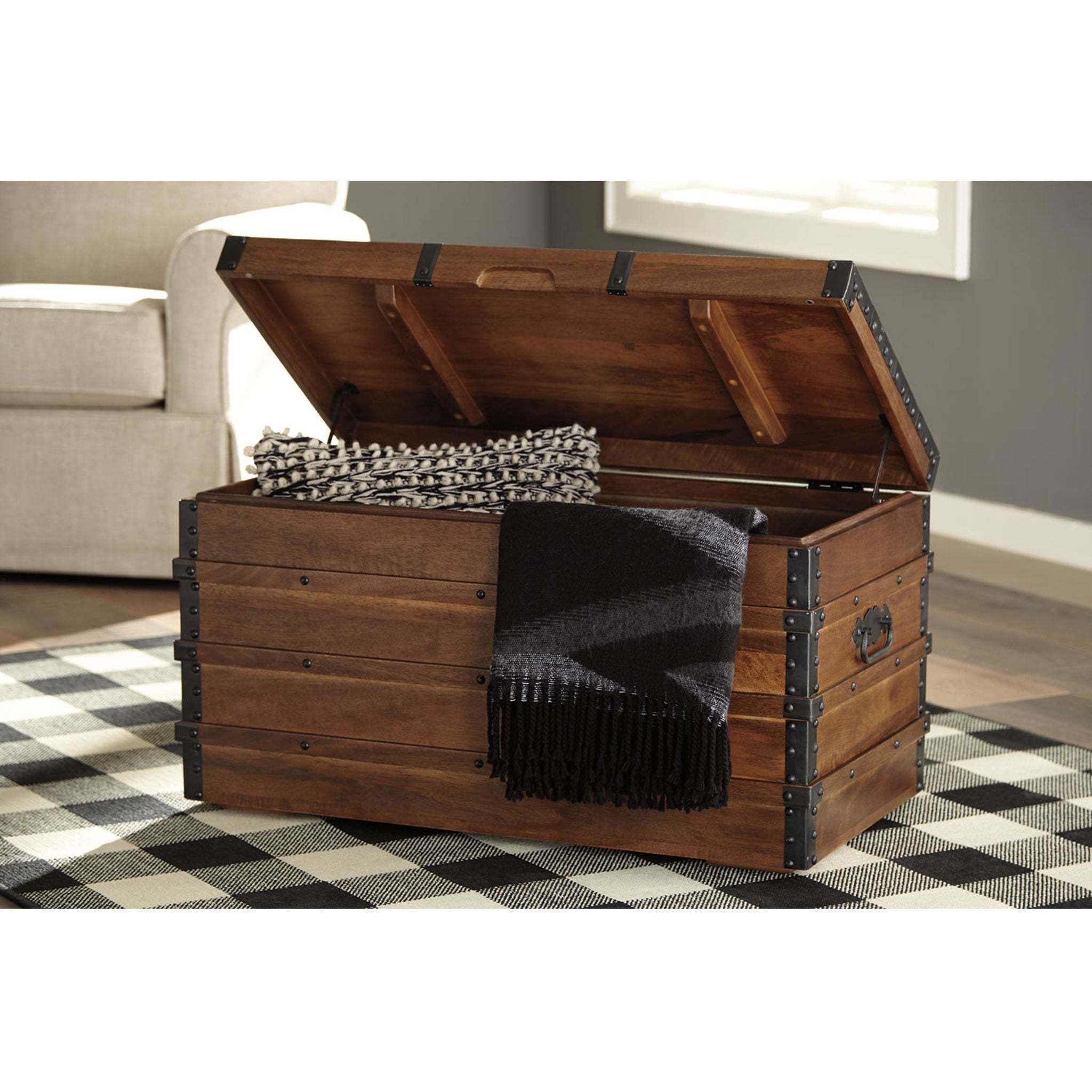 Meuble de rangement Kettleby - Marron