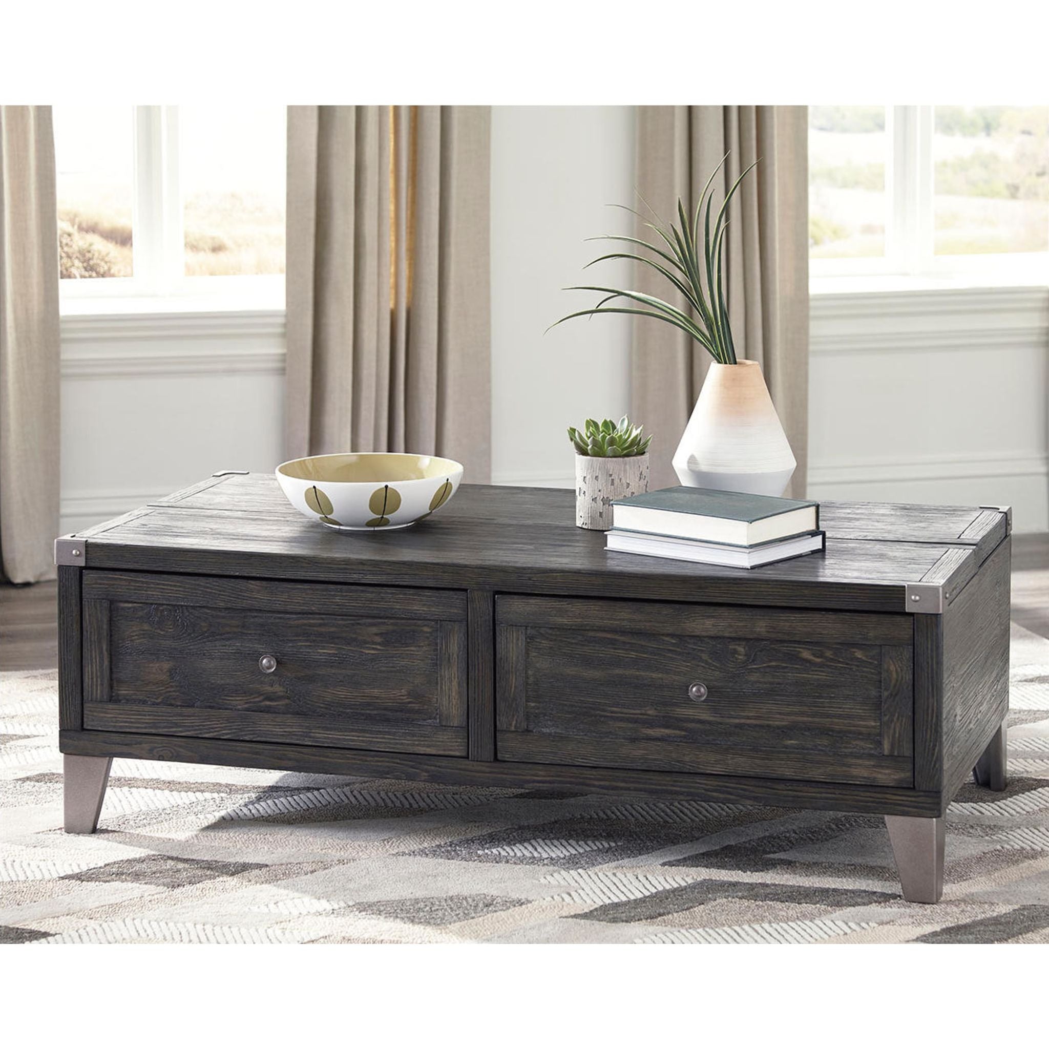 Table basse Todoe - Gris foncé