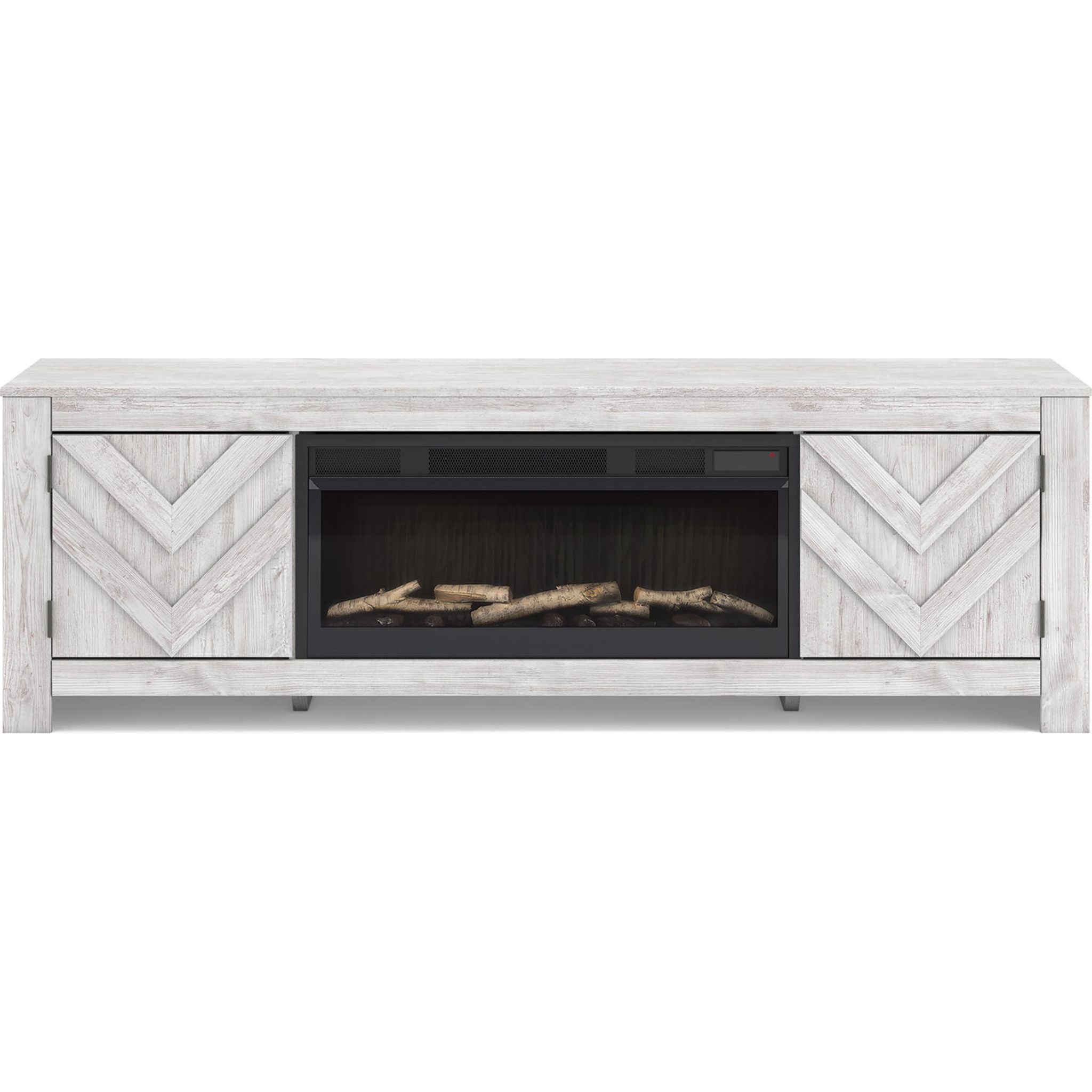 Meuble TV Cayboni - Blanchi à la chaux