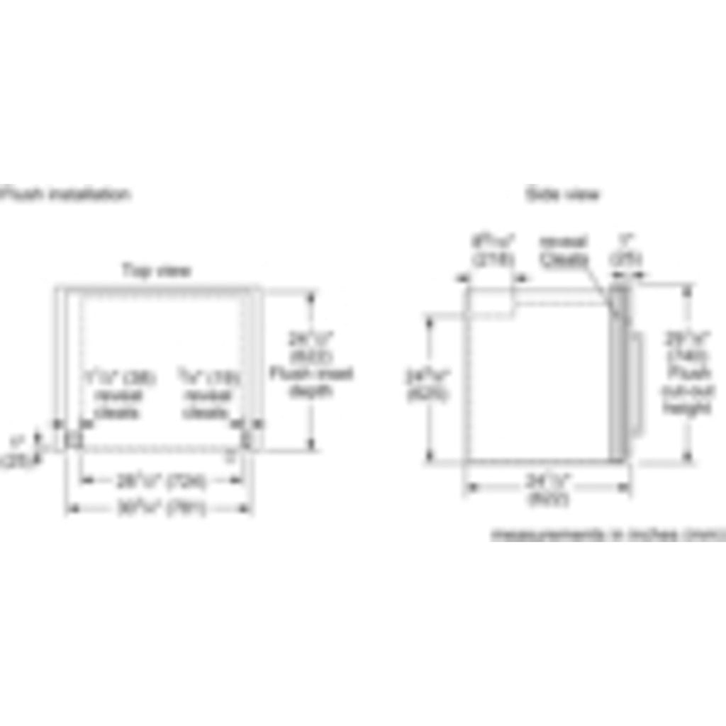 Four mural à convection Bosch 30 (HBLP451LUC) - Acier inoxydable