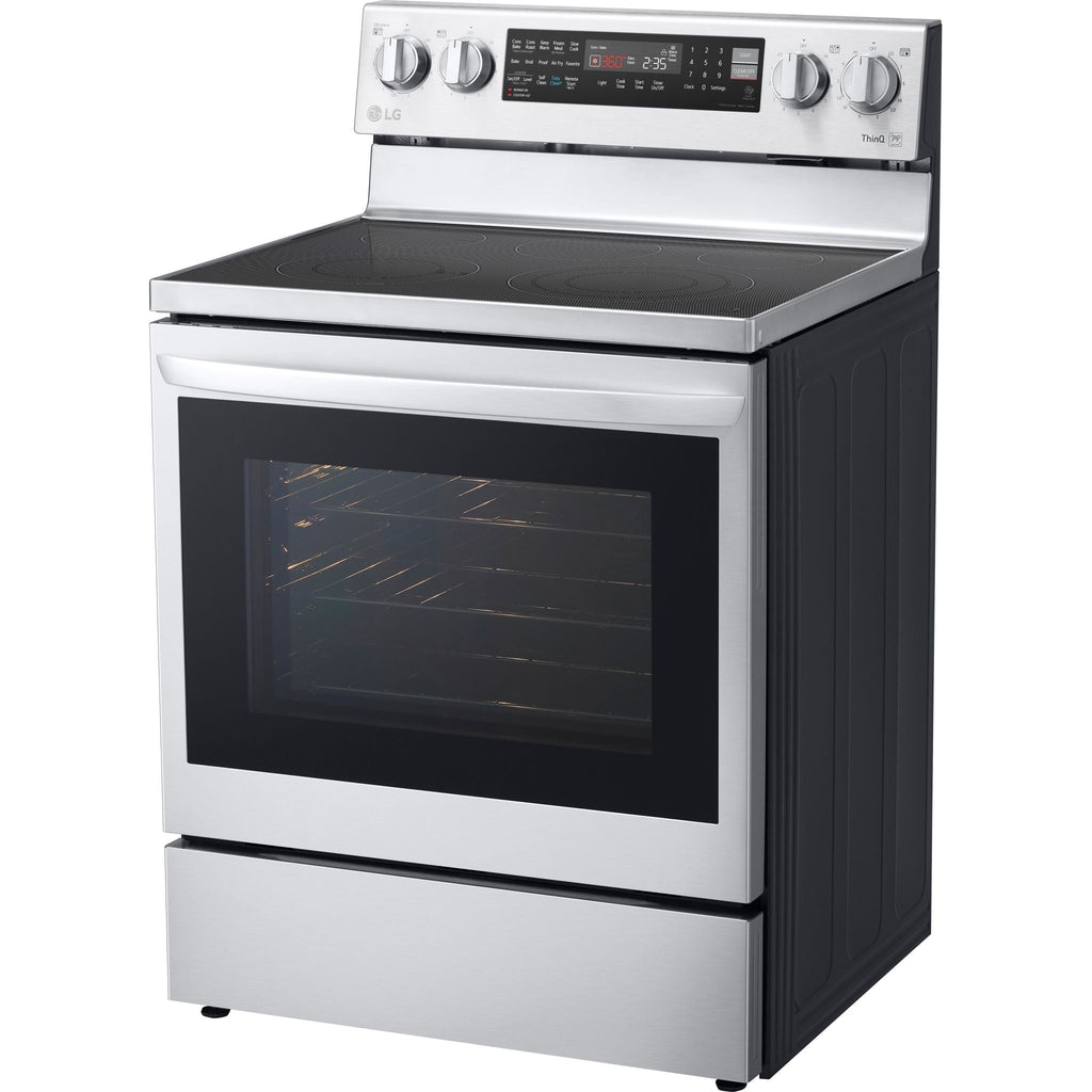 Cuisinière autonettoyante LG (LREL6325F) - Acier inoxydable