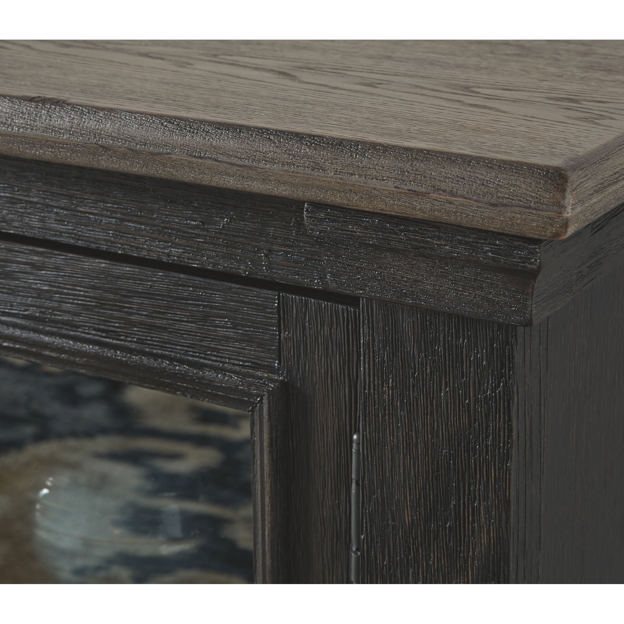 Meuble TV Tyler Creek - Noir/Gris