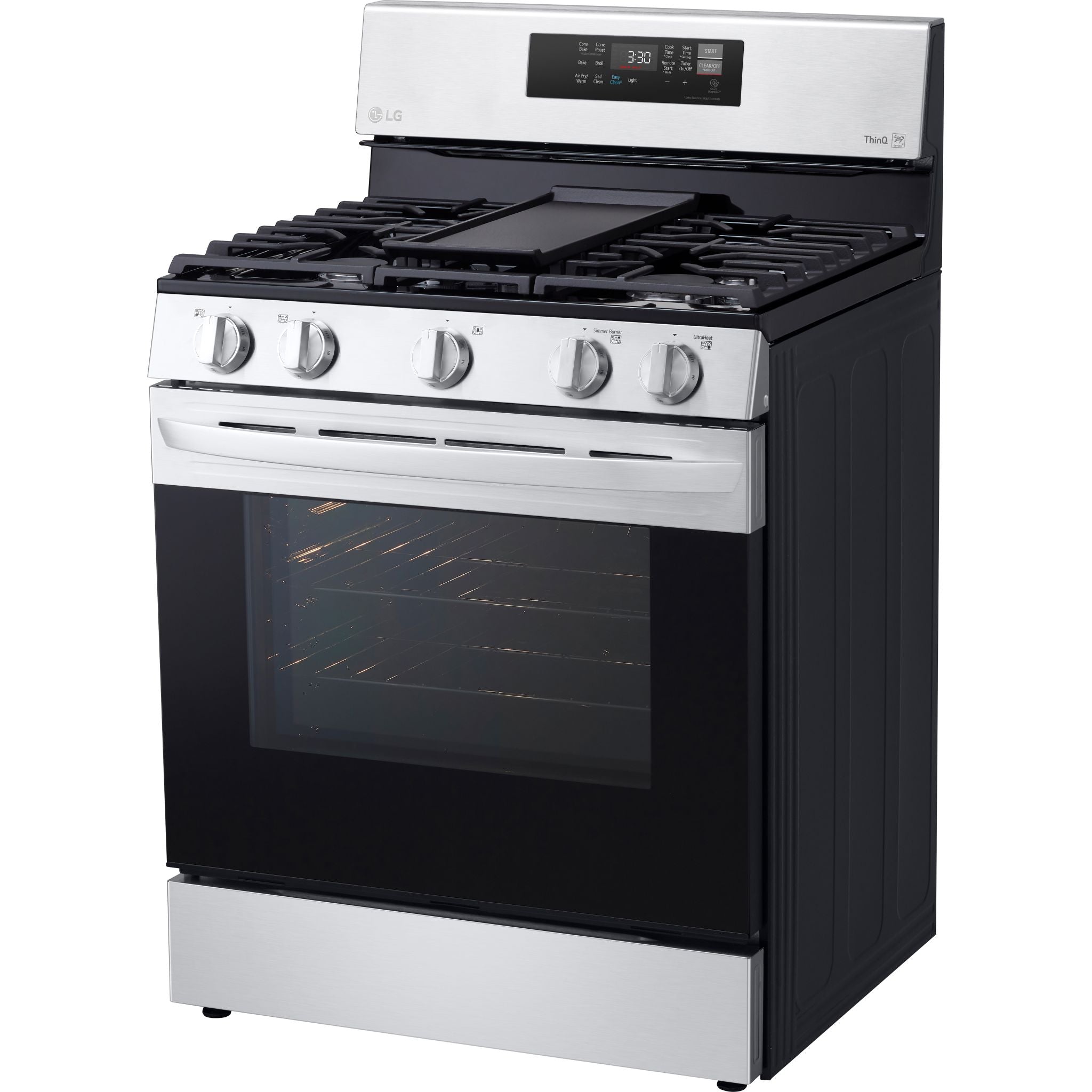 Cuisinière à gaz LG (LRGL5823S) - Acier inoxydable