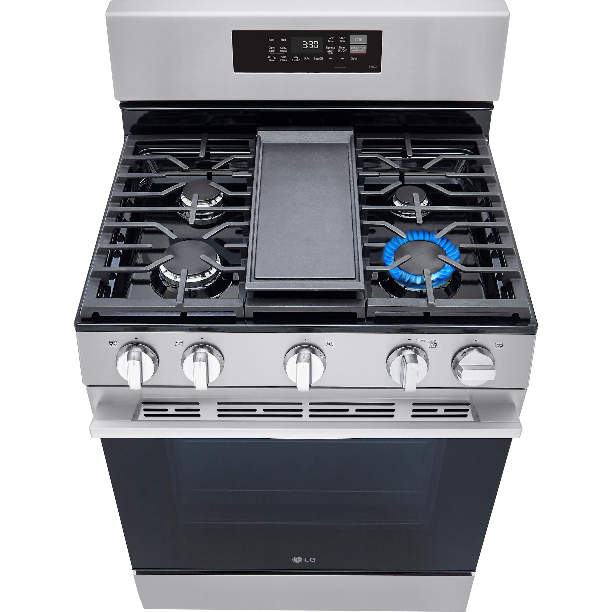 Cuisinière à gaz LG 30 (LRGN6323Y) - Acier inoxydable