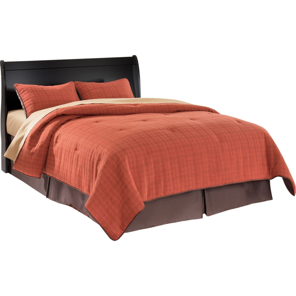 Tête de lit Queen Huey Vineyard - Noir