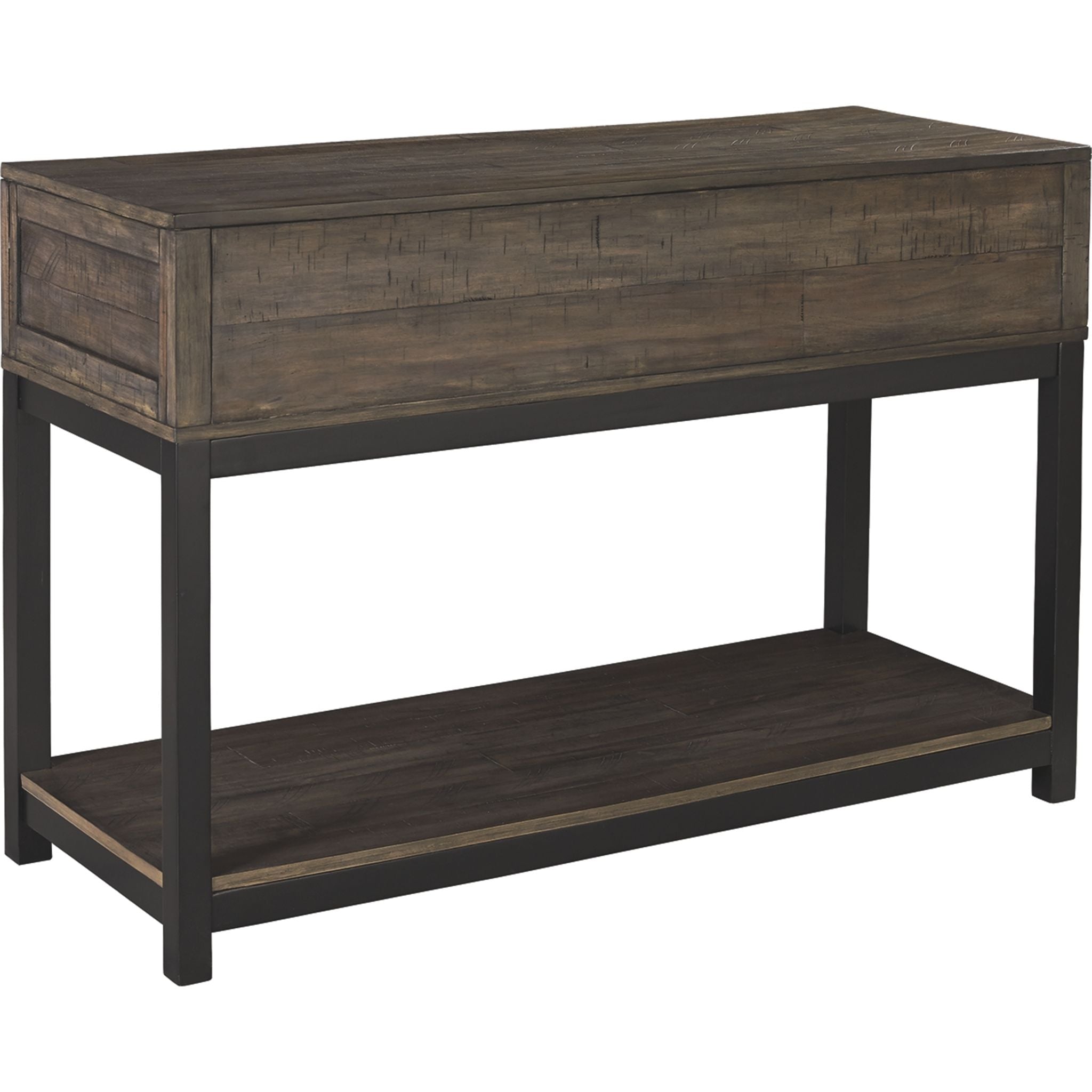 Table basse Villa Flora - Brun grisâtre