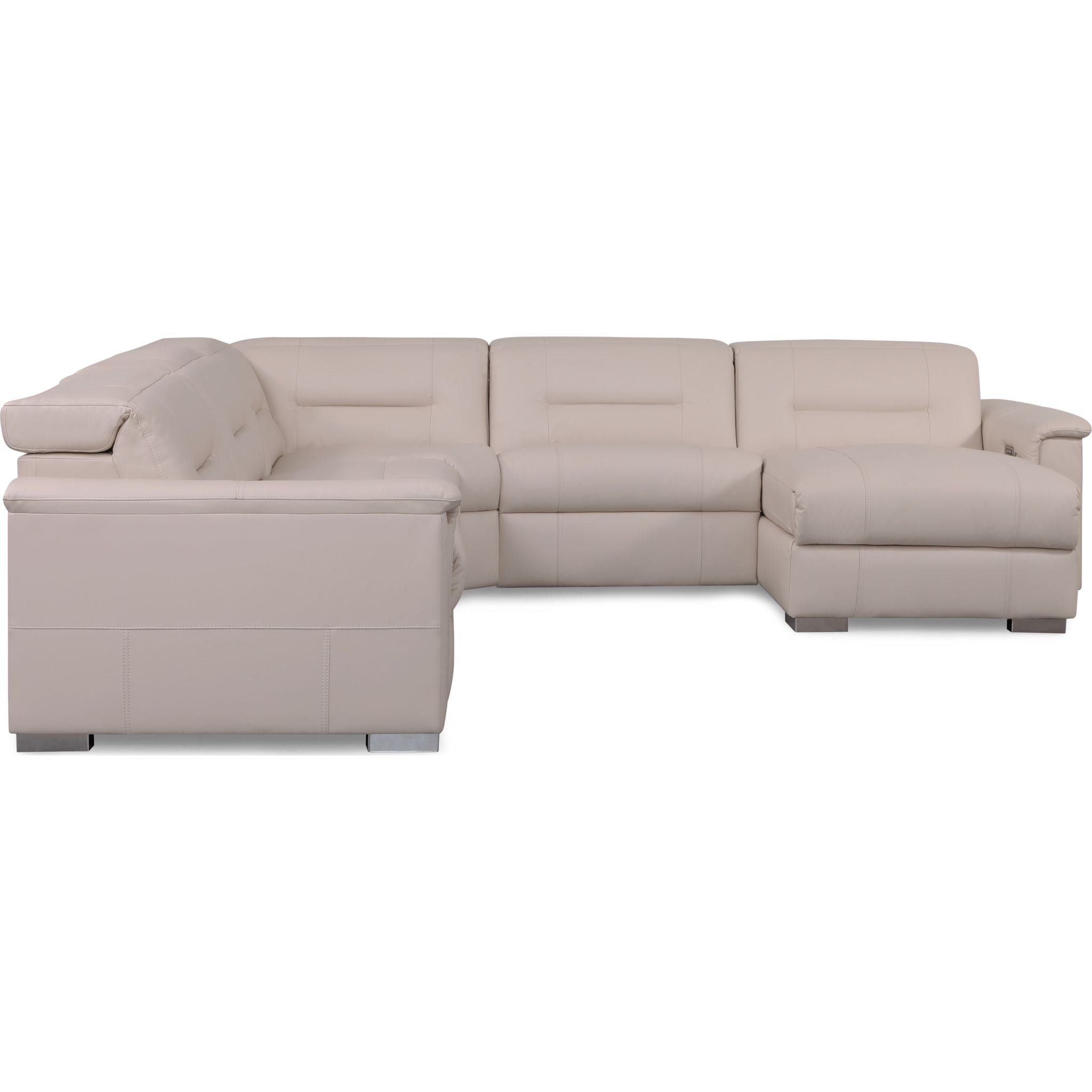 Canapé sectionnel inclinable électrique 5 pièces Keoni