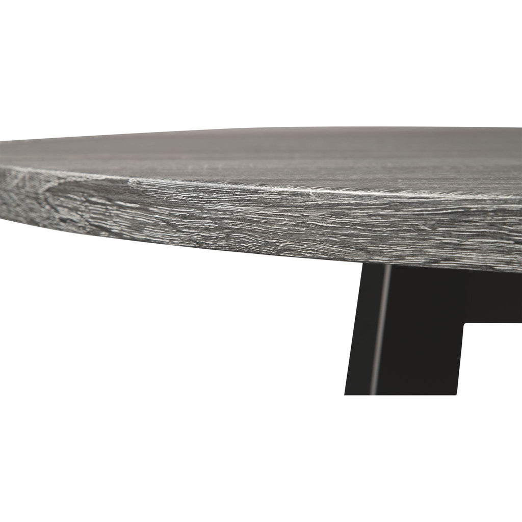 Table à manger Centiar - Gris/Noir - (D372-16)
