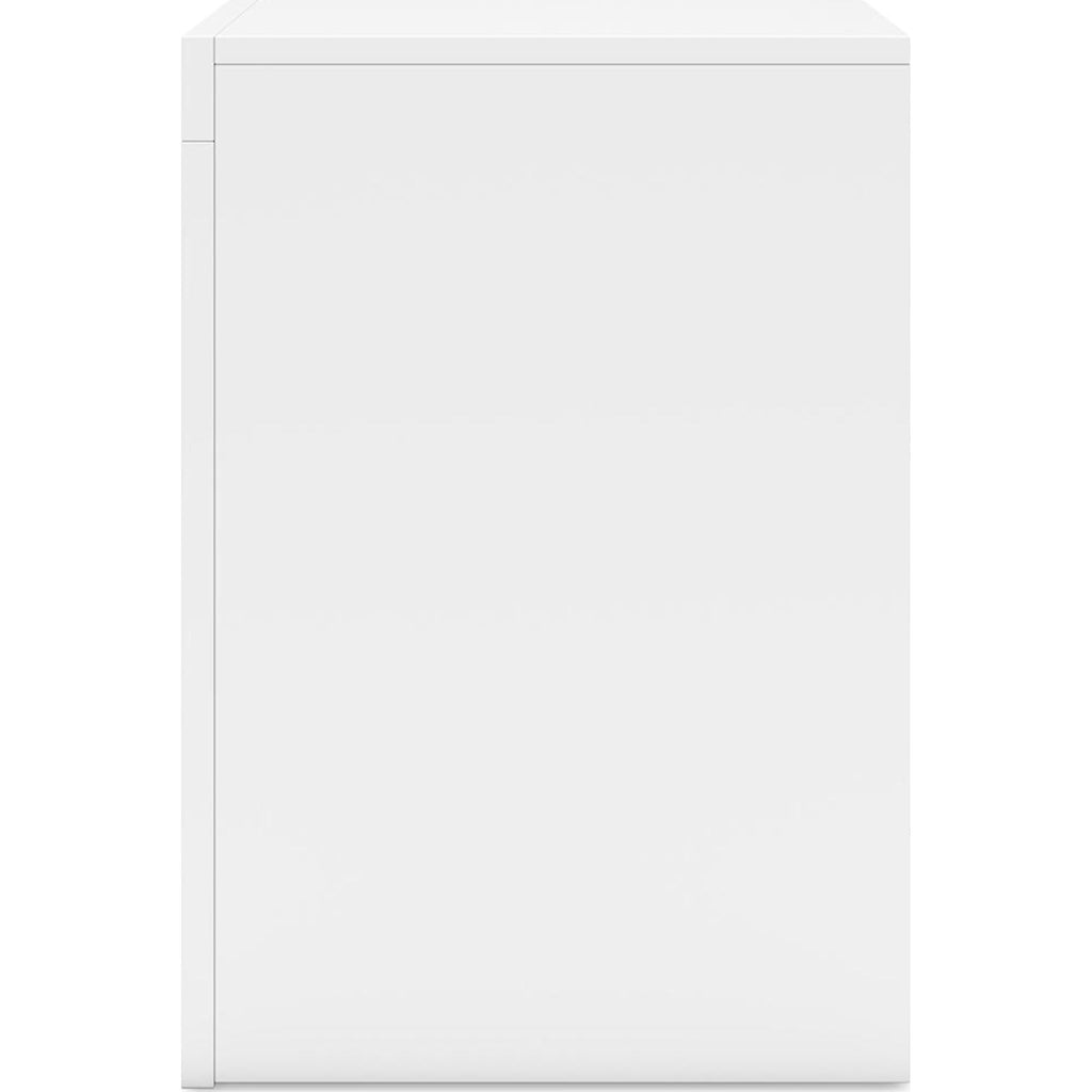 Chambre à coucher Binterglen 6 pièces avec deux lits jumeaux - Blanc