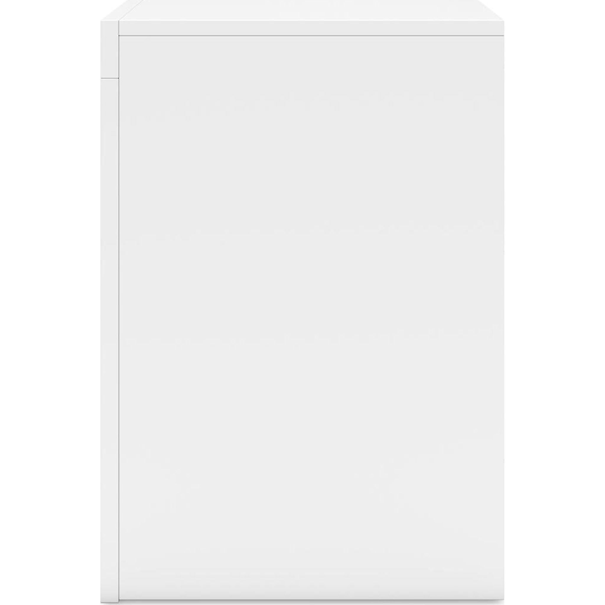 Chambre à coucher Binterglen 6 pièces avec deux lits jumeaux - Blanc