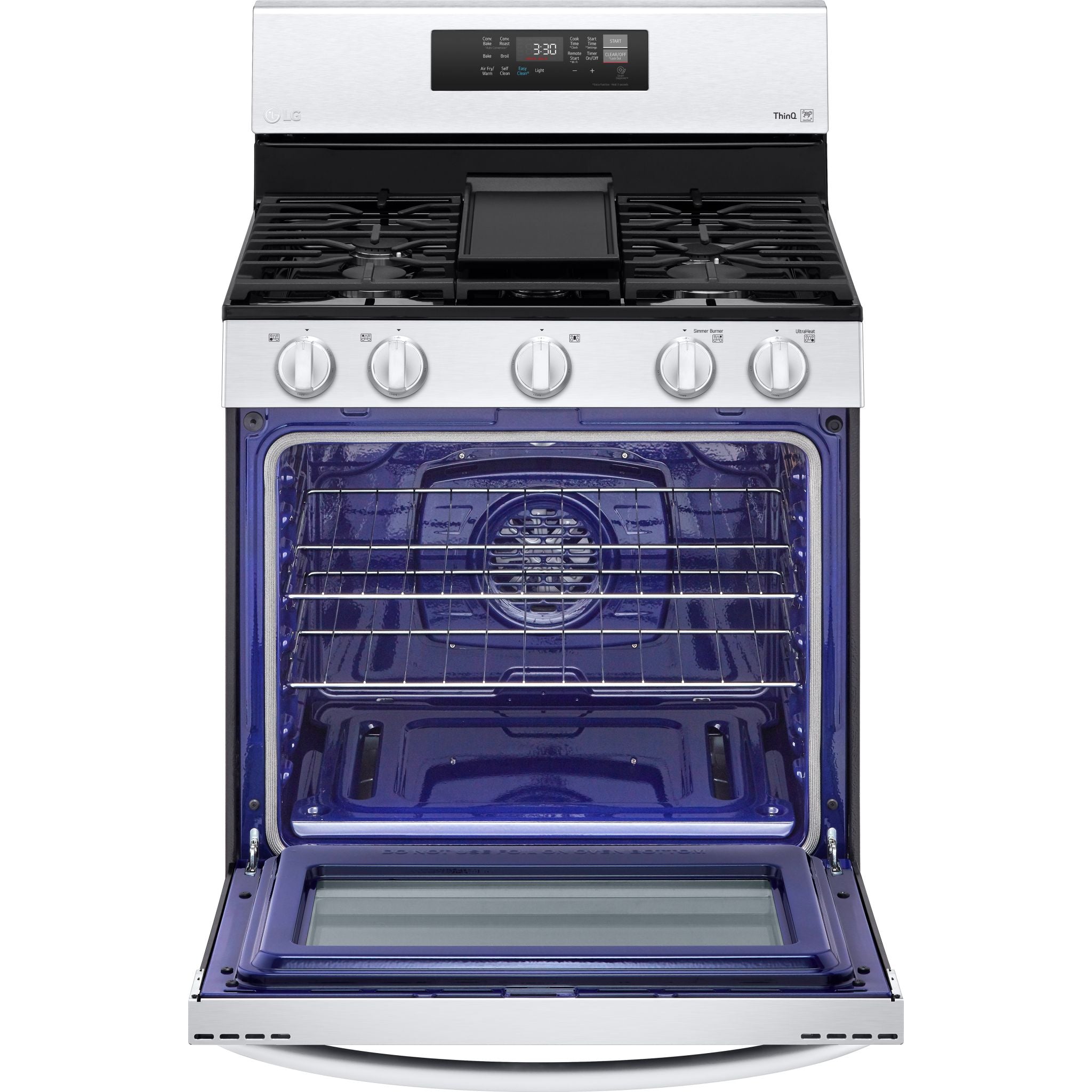 Cuisinière à gaz LG (LRGL5823S) - Acier inoxydable