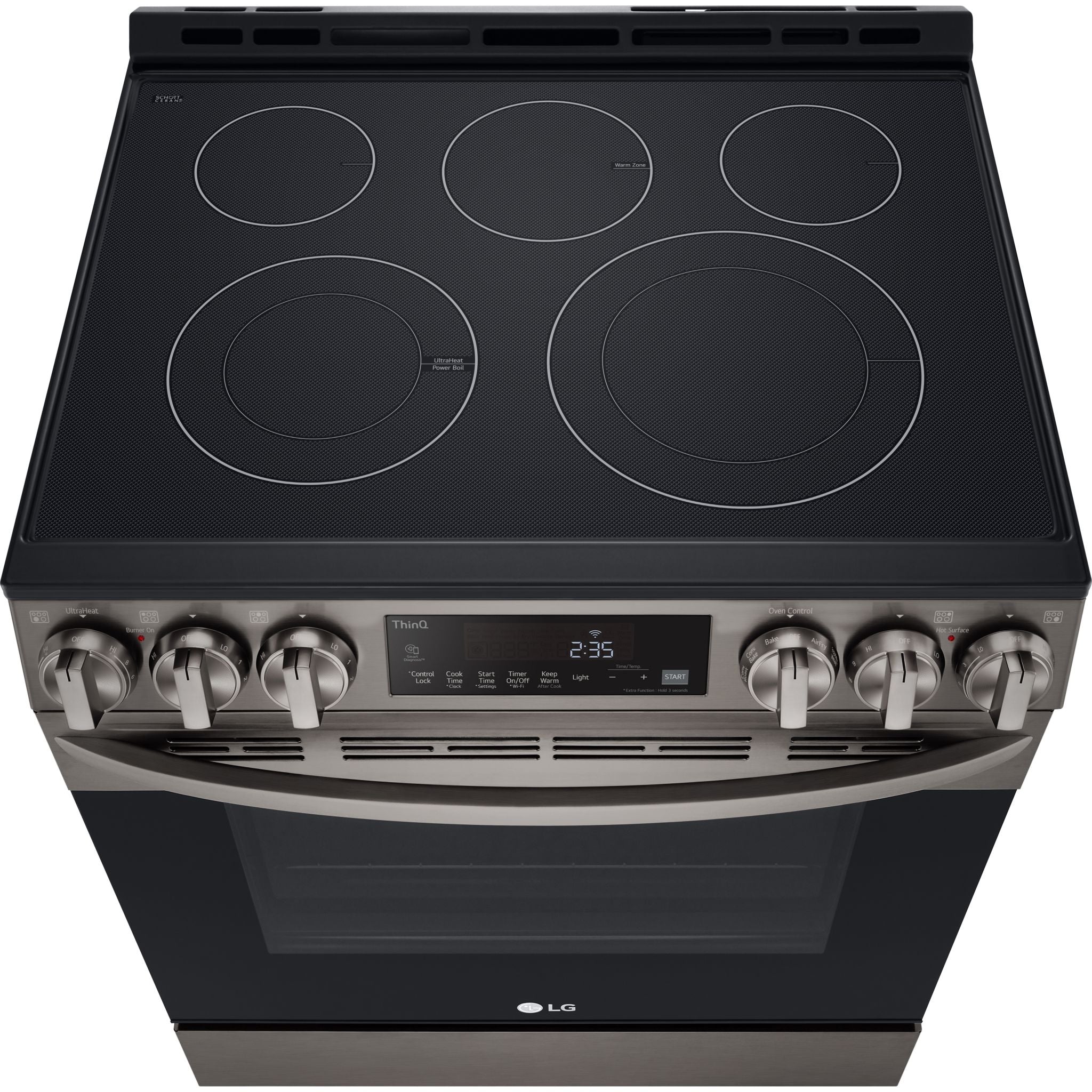 Cuisinière encastrable LG (LSEL6333D) - INOX NOIR