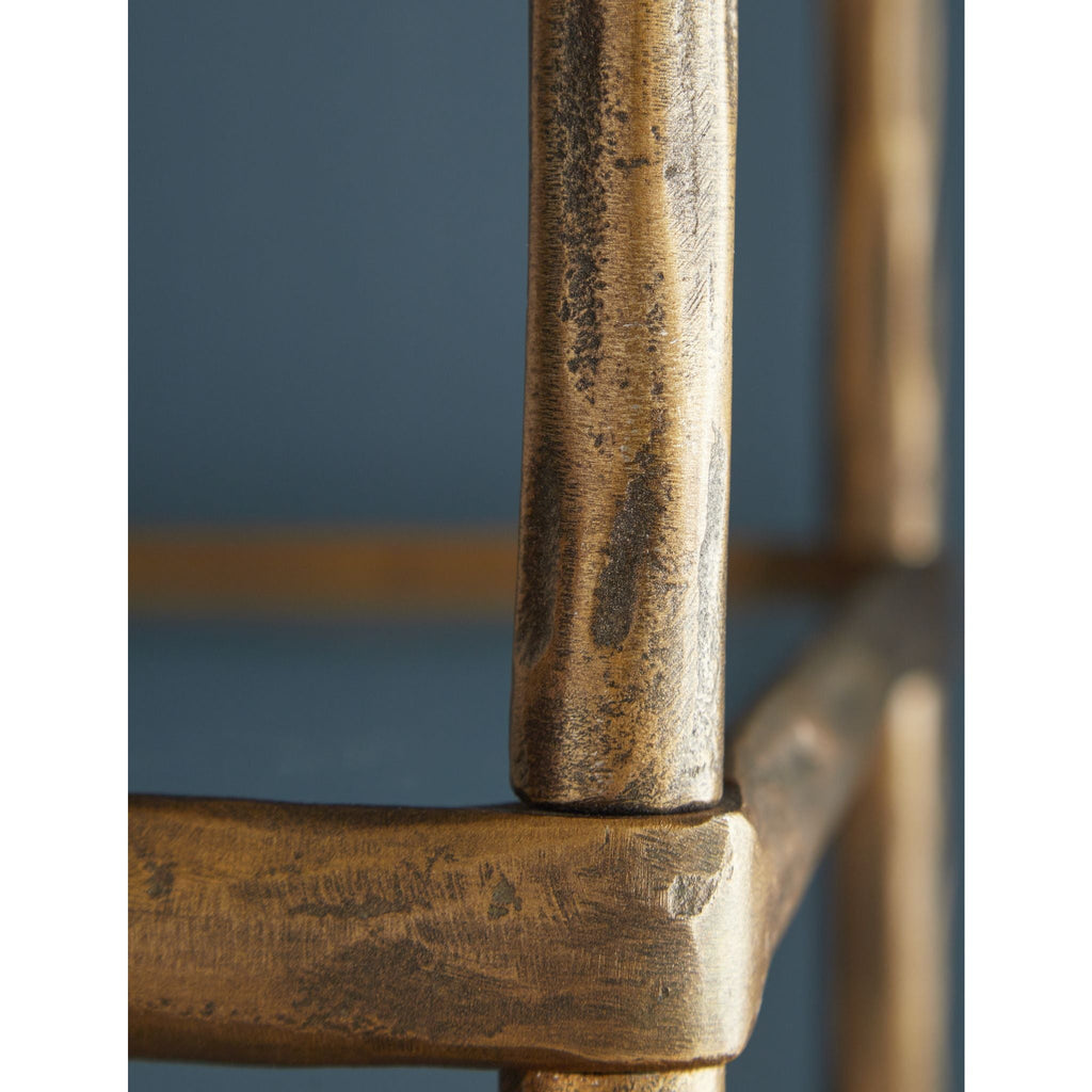 Bibliothèque Ryandale - Finition laiton antique