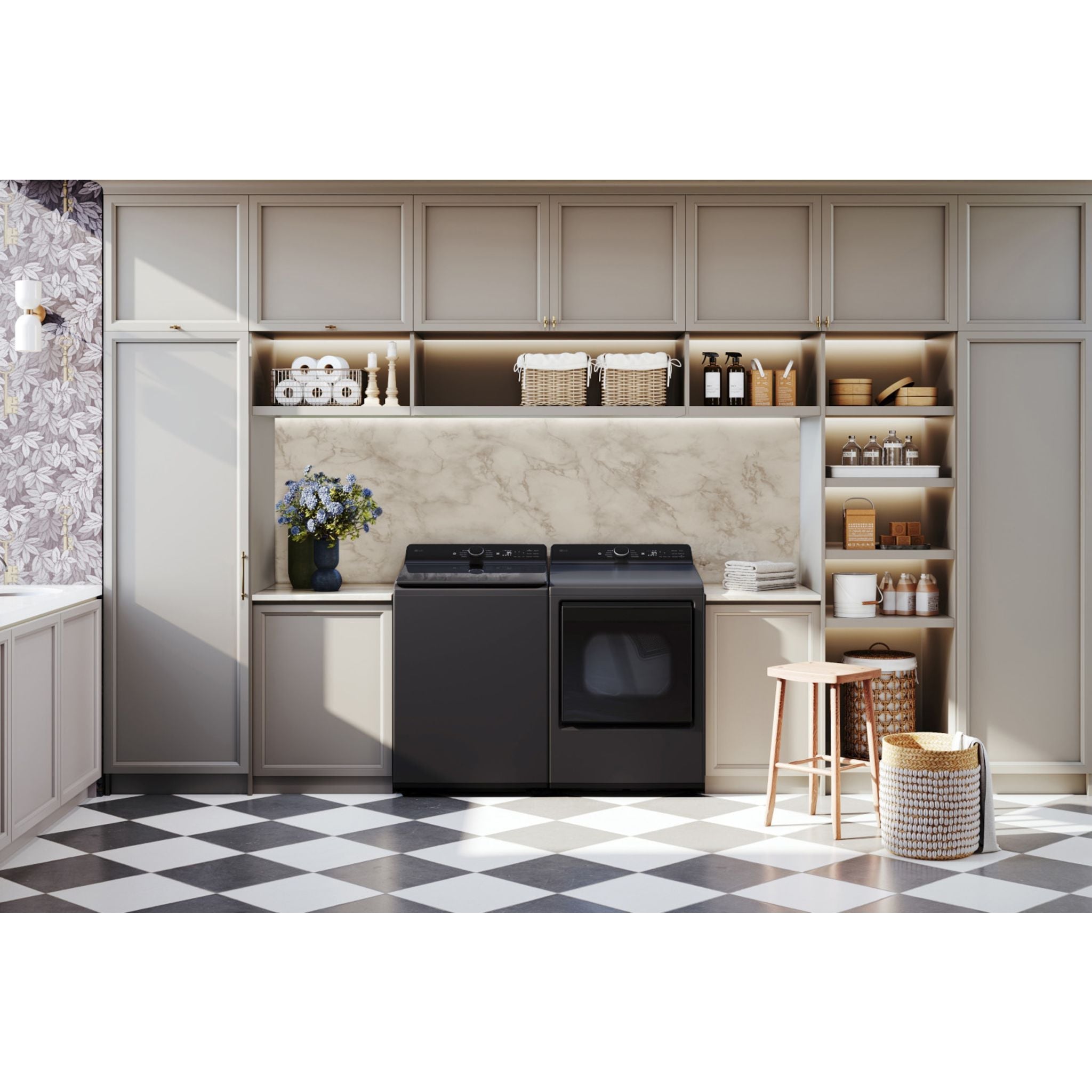 Réfrigérateurs à chargement par le haut LG (WT8405CB-DLE8400BE) - Noir