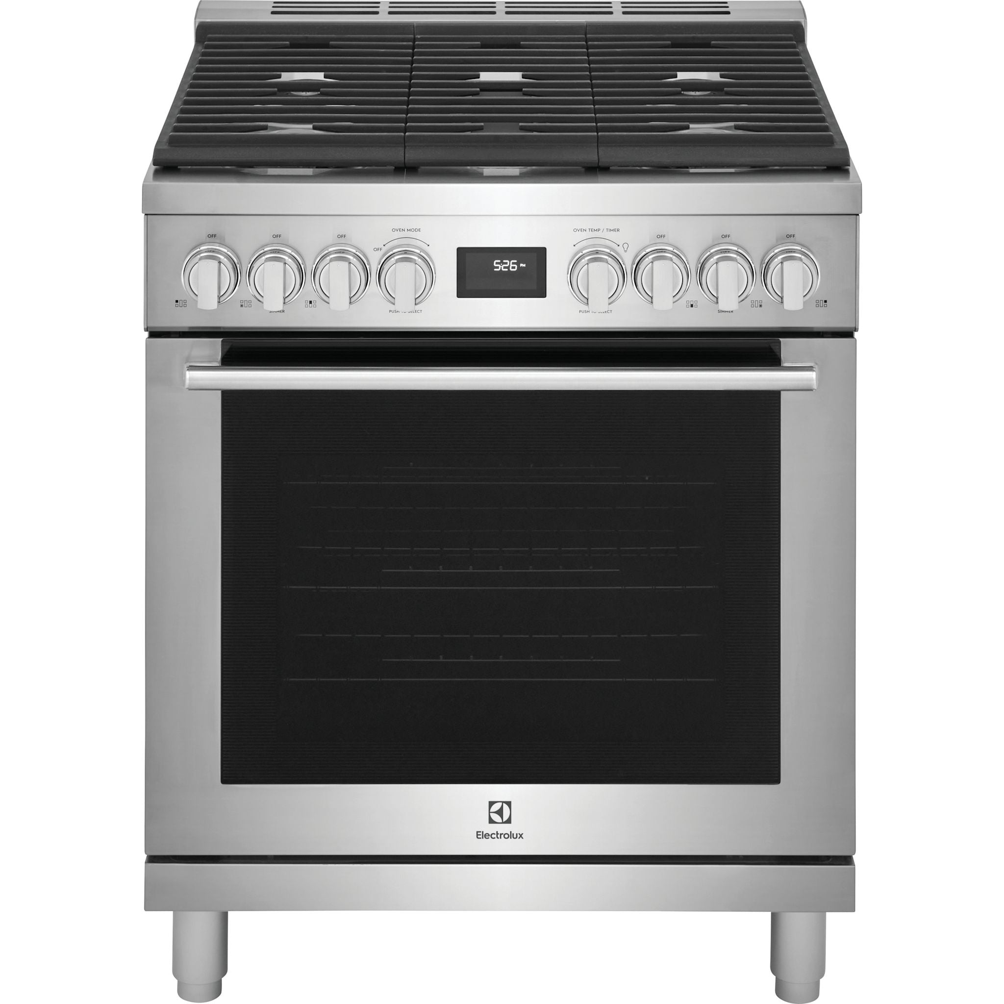 Cuisinière à gaz Electrolux 30 (ECFG3068AS) - Acier inoxydable