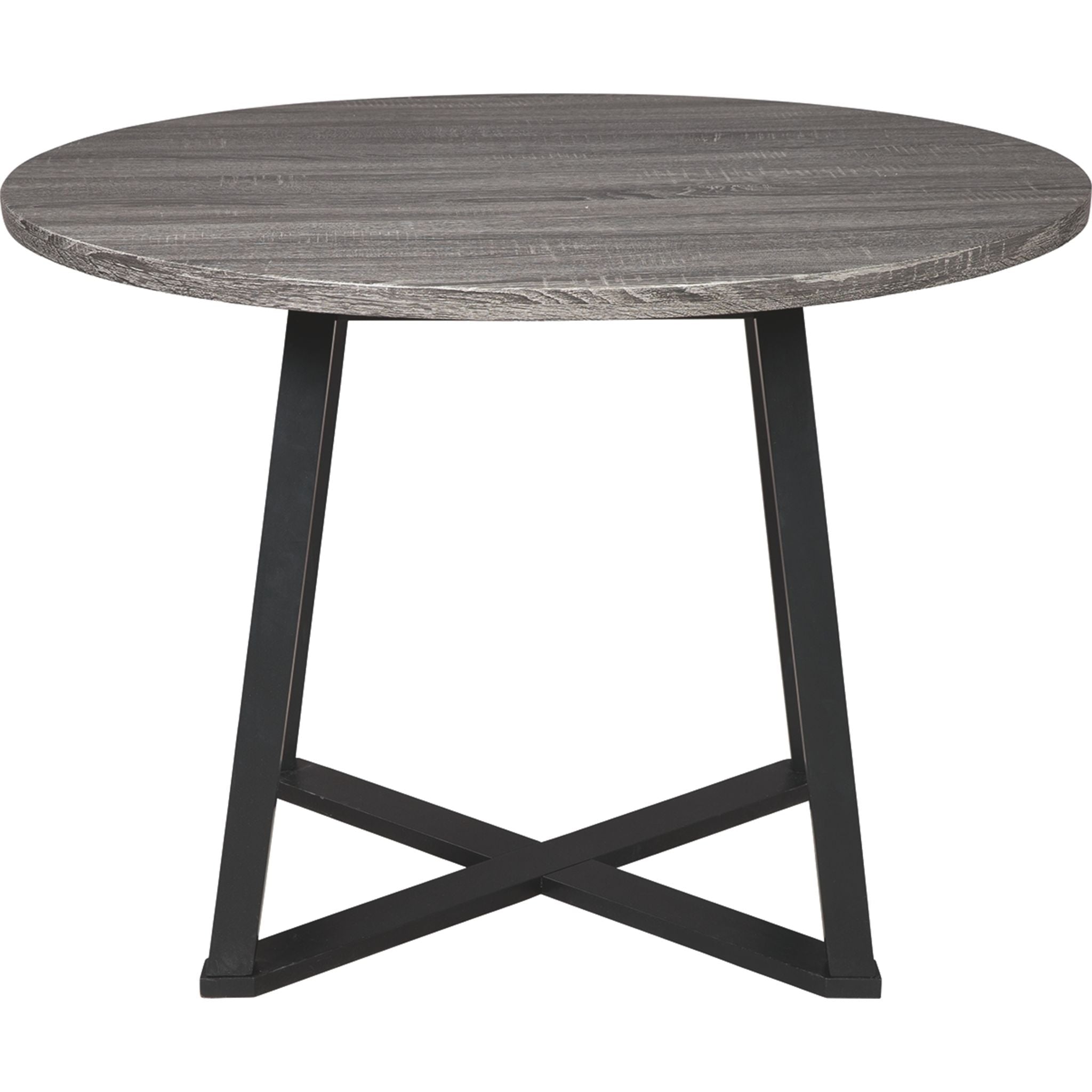 Table à manger Centiar - Gris/Noir - (D372-16)