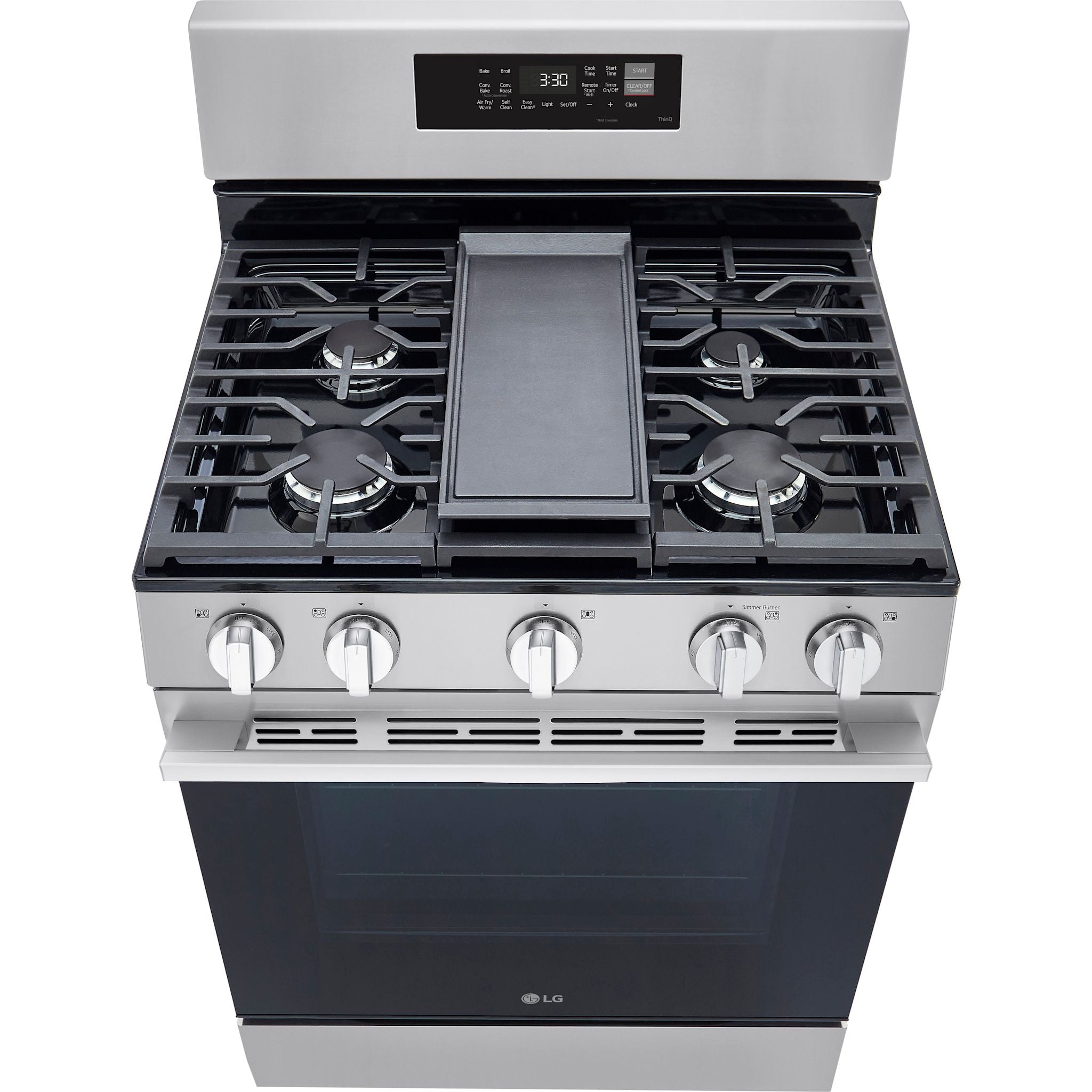 Cuisinière à gaz LG 30 (LRGN6323Y) - Acier inoxydable