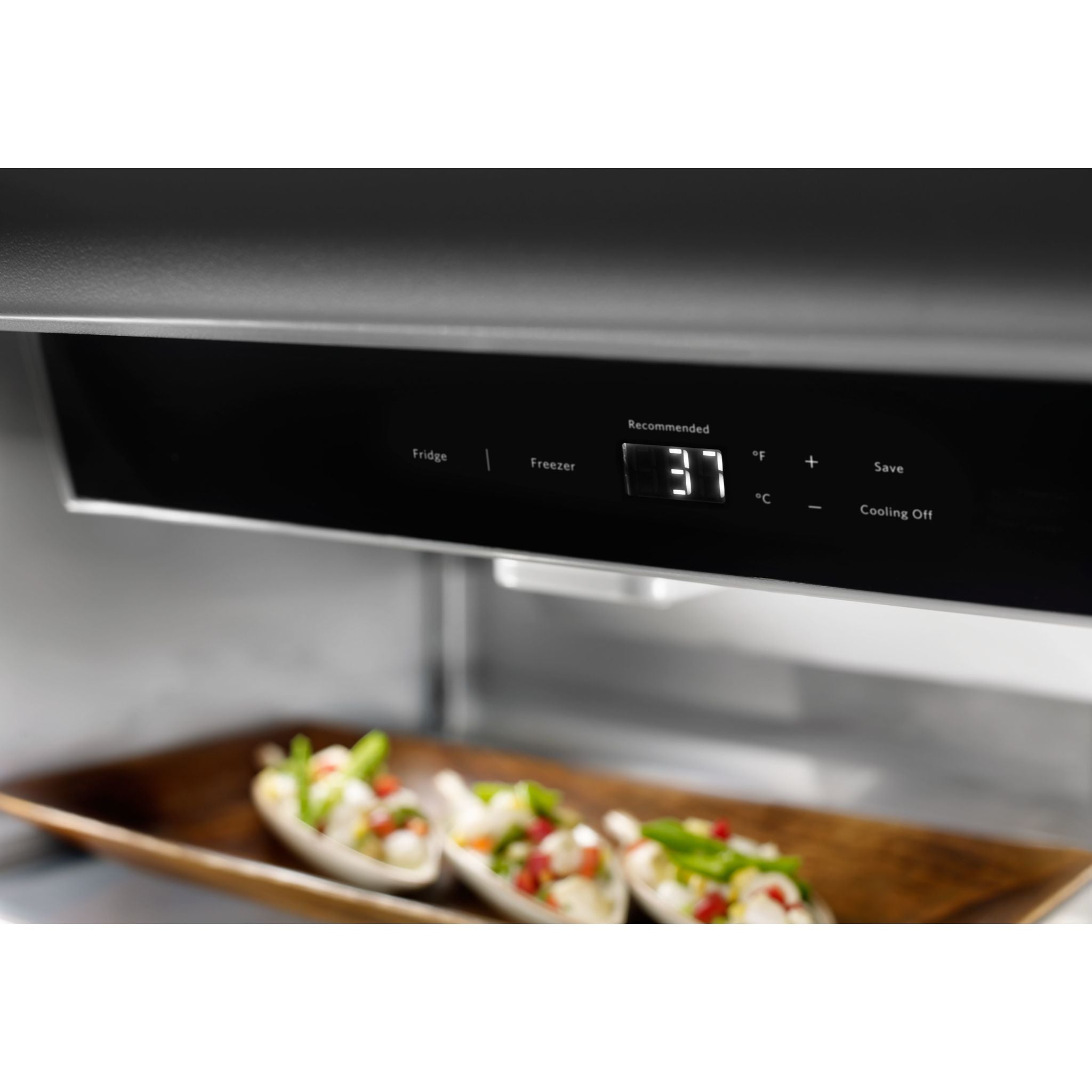 Réfrigérateur à congélateur inférieur KitchenAid (KBBR306ESS) - Acier inoxydable