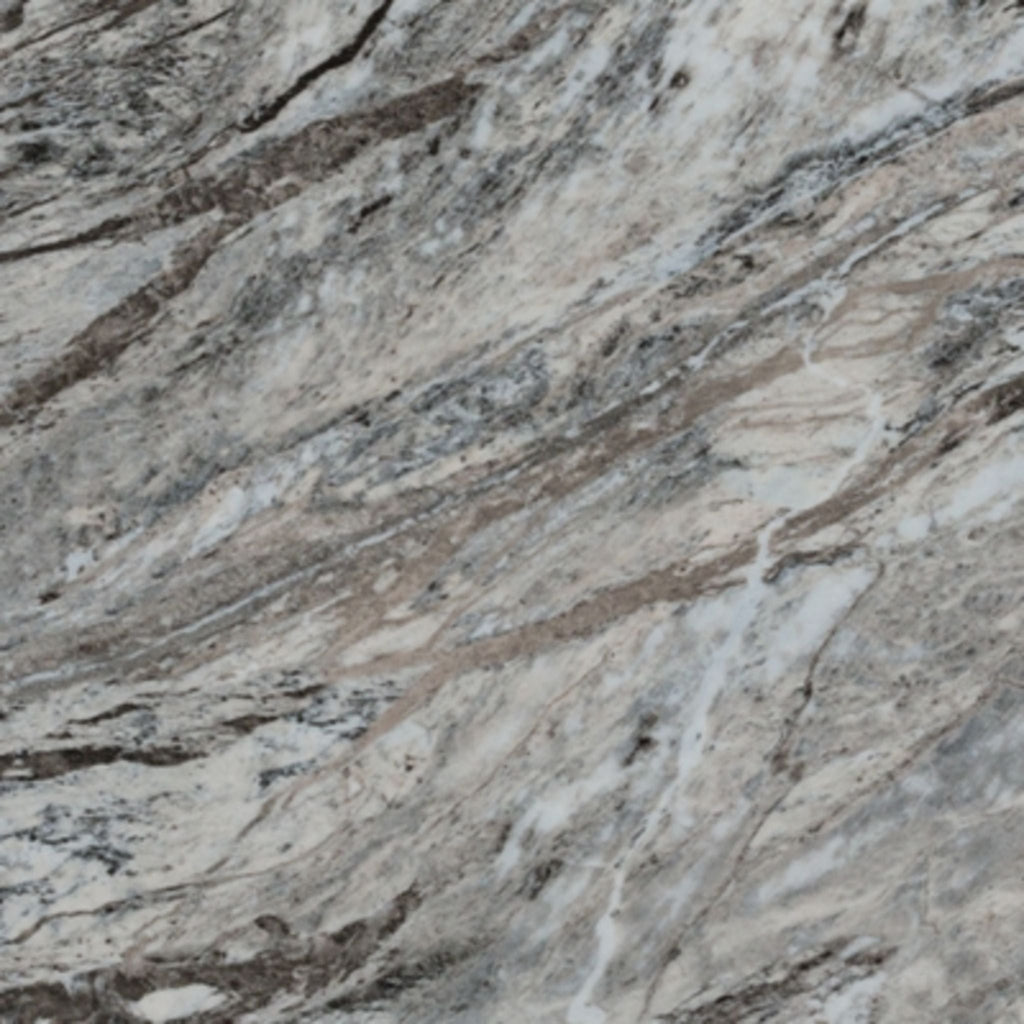 Table basse empilée Surmour - Gris/Marron