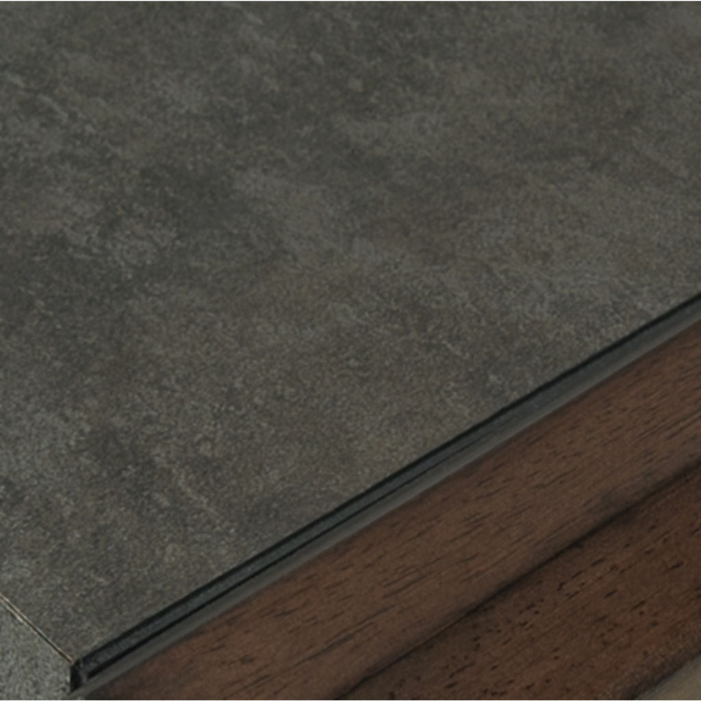 Table basse Kallenny - Marron/Gris