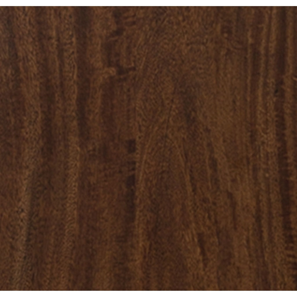 Lit à panneaux Dilenno - Marron foncé