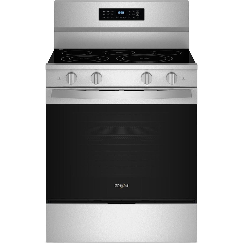 Cuisinière électrique Whirlpool 30 po (YWFES7030SZ) - Acier inoxydable résistant aux traces de doigts