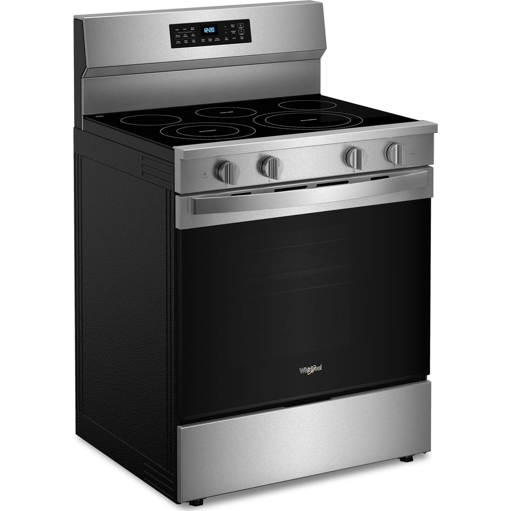 Cuisinière électrique Whirlpool 30 po (YWFES7030SZ) - Acier inoxydable résistant aux traces de doigts