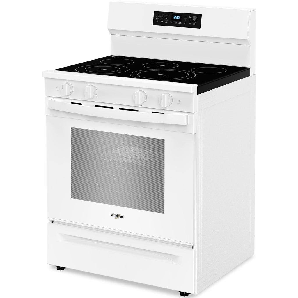 Cuisinière électrique Whirlpool 30 po (YWFES7030SW) - Blanc