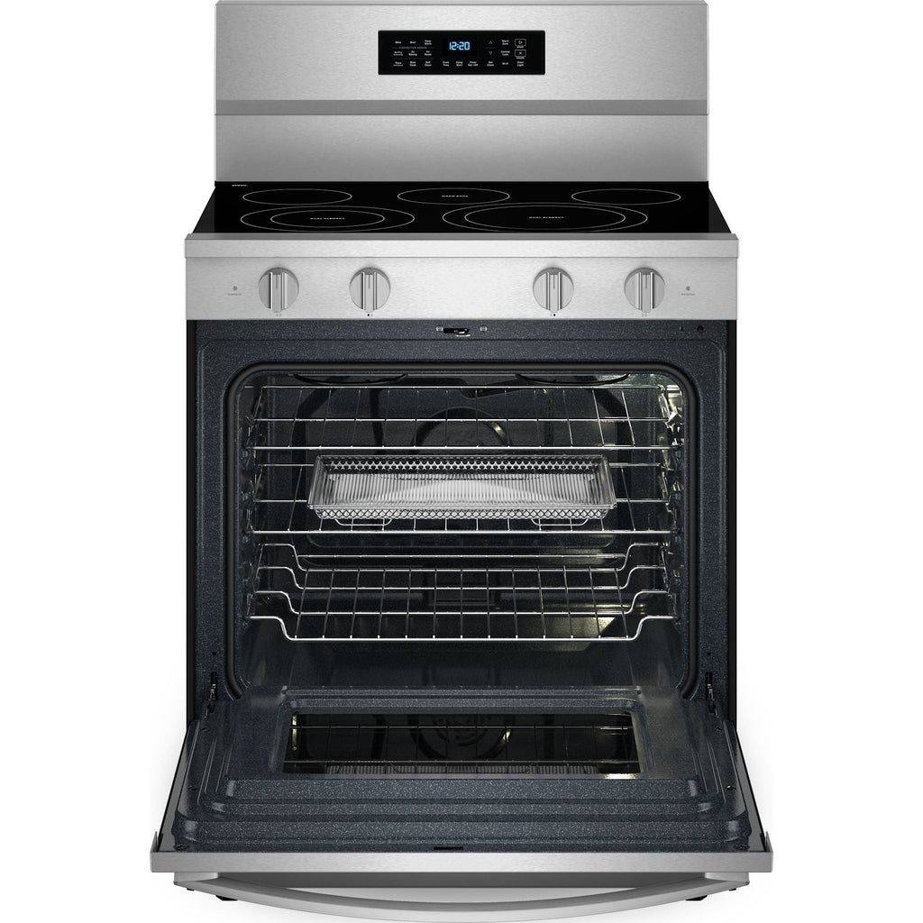 Cuisinière électrique Whirlpool 30 po (YWFES7030SZ) - Acier inoxydable résistant aux traces de doigts