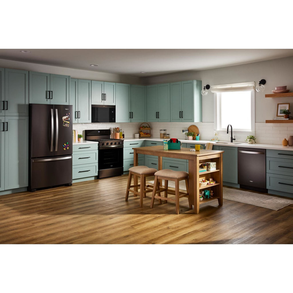 Lave-vaisselle Whirlpool (WDTS8024SV) - Acier inoxydable noir résistant à l'impression