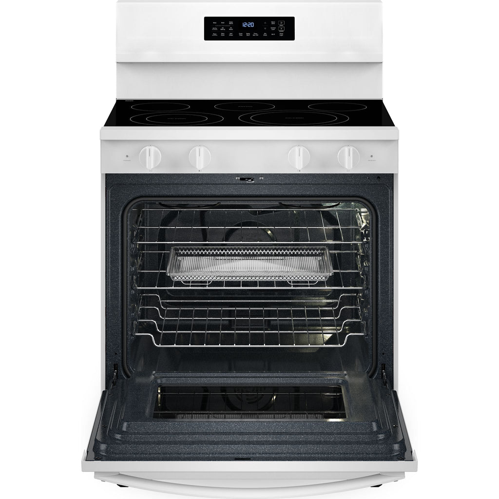 Cuisinière électrique Whirlpool 30 po (YWFES7030SW) - Blanc
