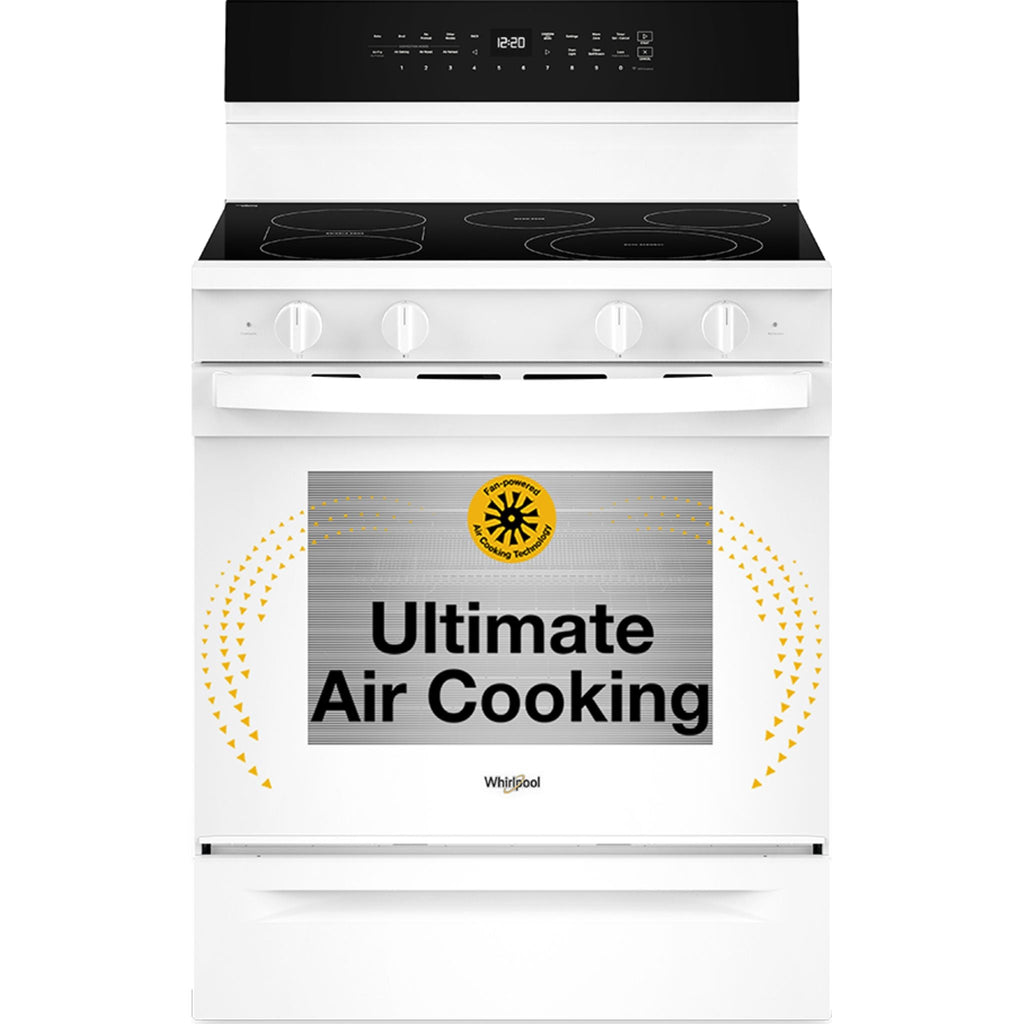 Cuisinière électrique Whirlpool 30 po (YWFES7030SW) - Blanc