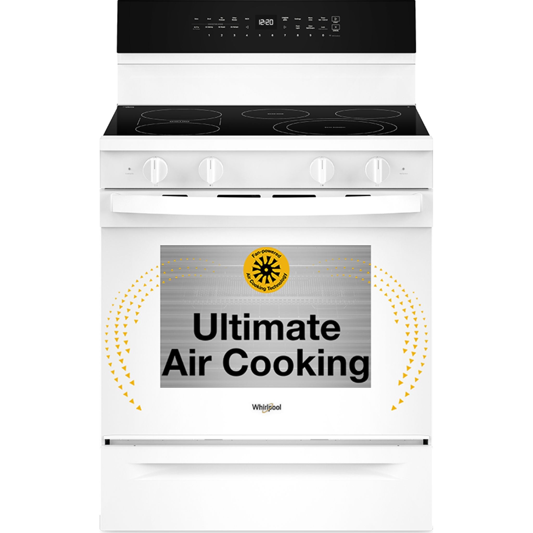 Cuisinière électrique Whirlpool 30 po (YWFES7030SW) - Blanc