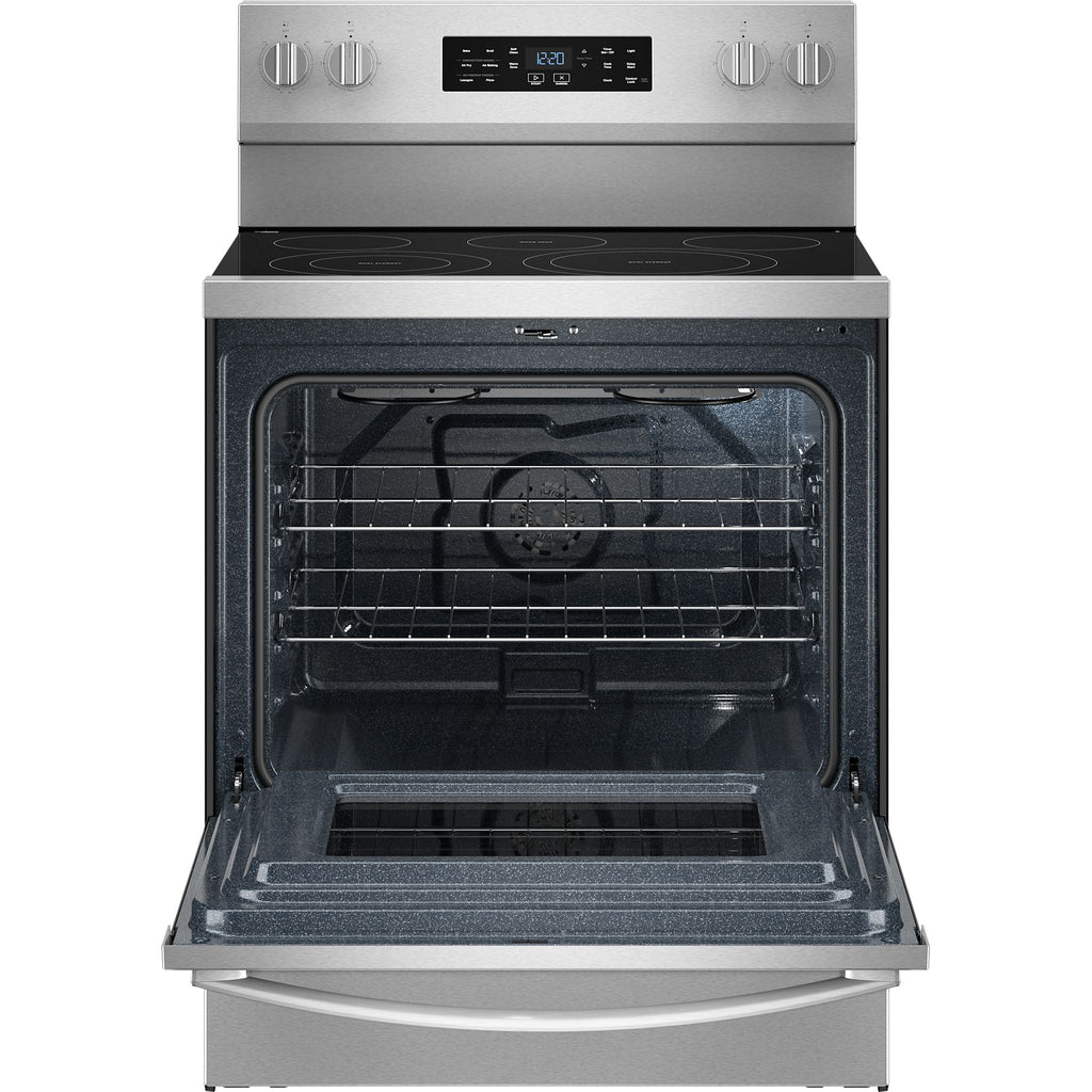 Cuisinière électrique Whirlpool 30 po (YWFES5730SZ) - Acier inoxydable résistant aux traces de doigts