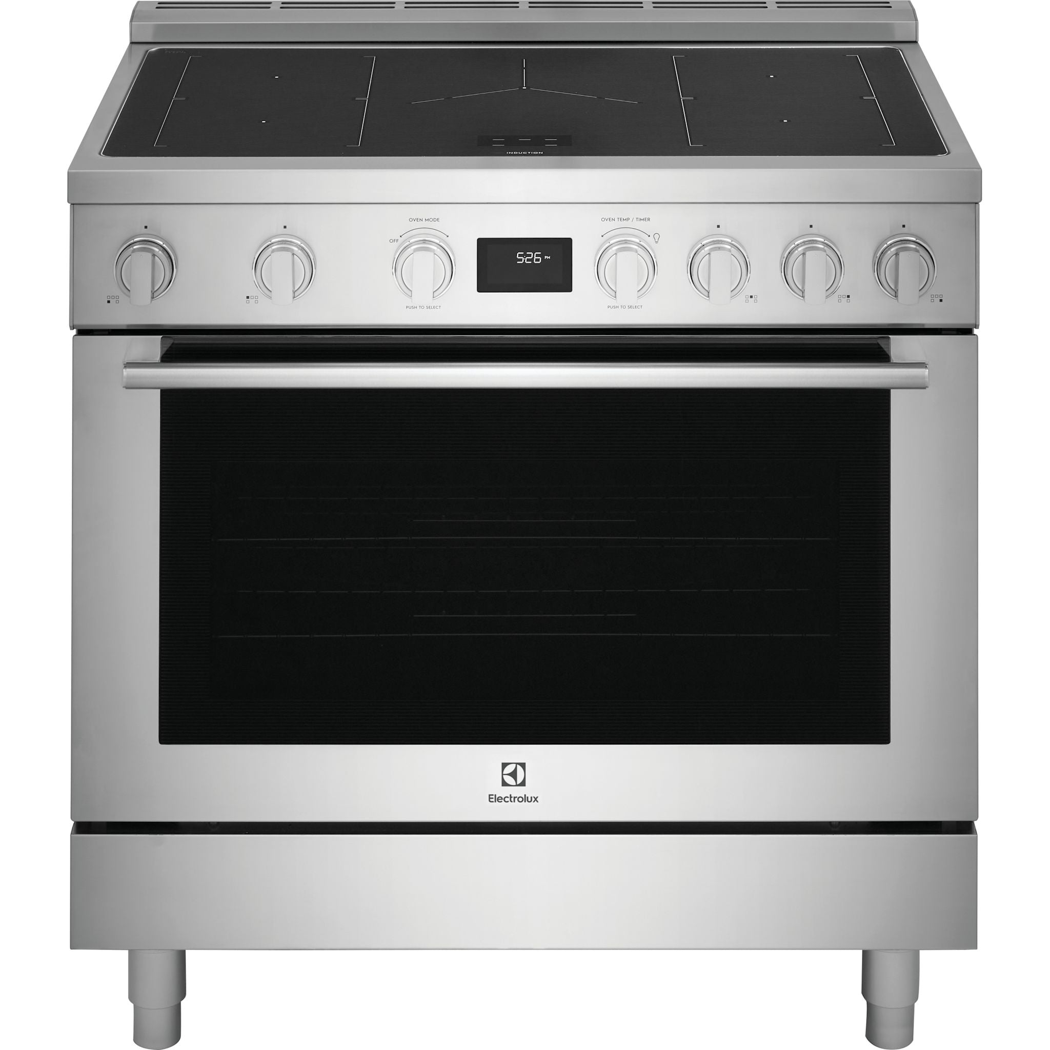 Cuisinière à induction Electrolux 36 (ECFI3668AS) - Acier inoxydable