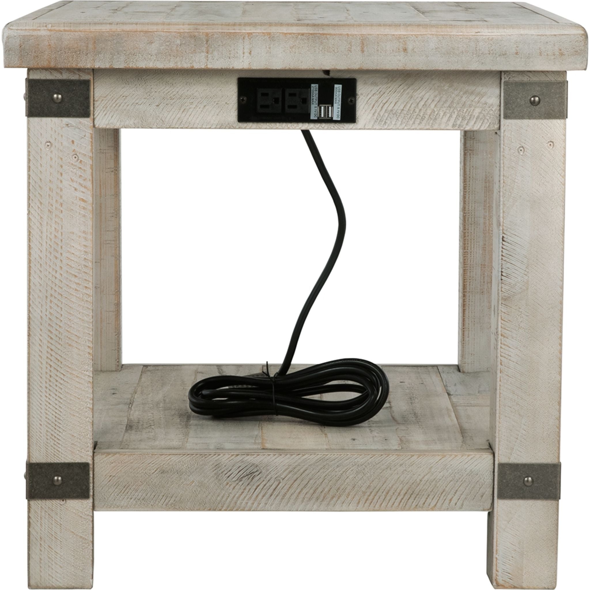 Table d'appoint Carynhurst - Blanc délavé gris