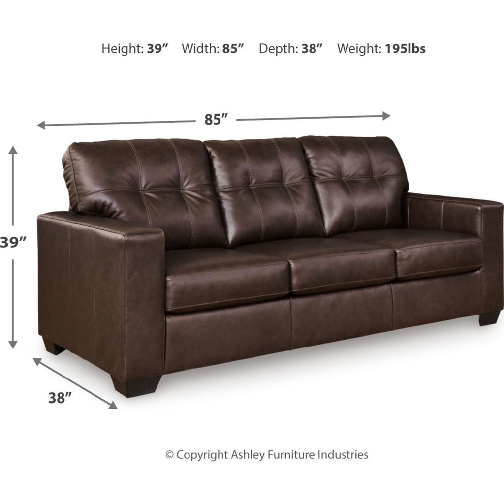 Canapé-lit Queen Santorine - Marron foncé