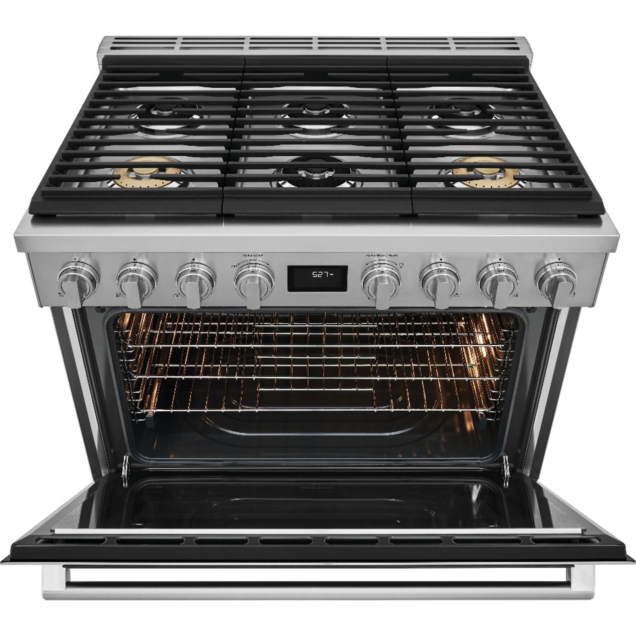 Cuisinière à gaz Electrolux (ECFD3668AS) - Acier inoxydable