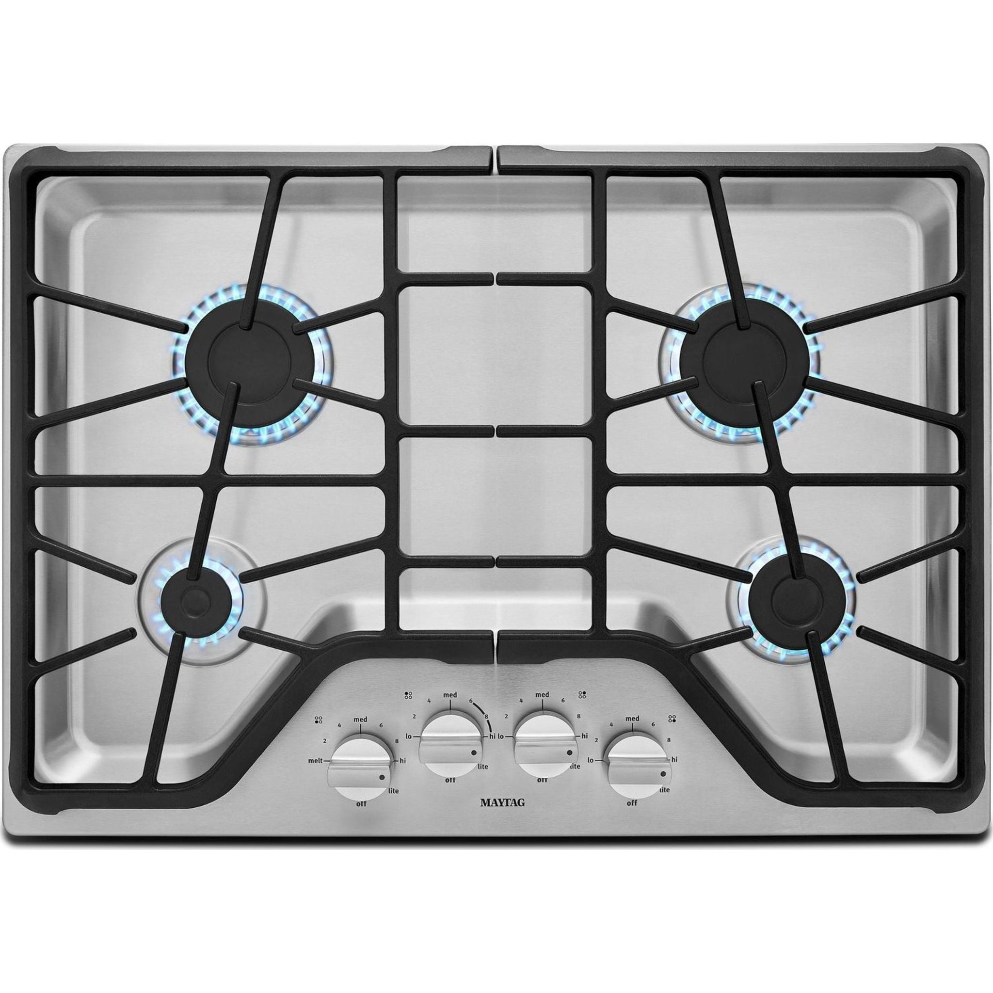 Table de cuisson à gaz Maytag 30 (MGC7430DS) - Acier inoxydable