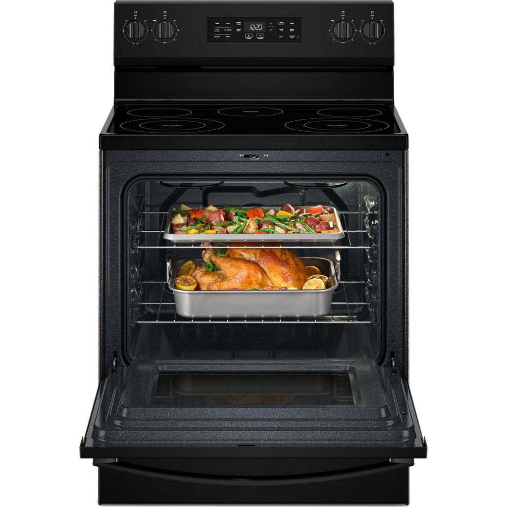 Cuisinière électrique Whirlpool 30 po (YWFES4530SB) - Noir