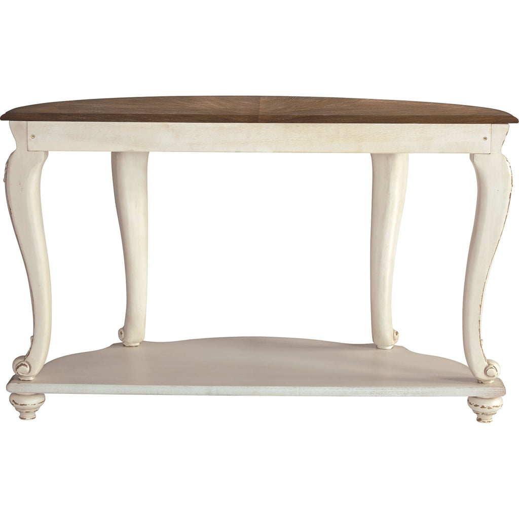 Table basse Meinertz - Blanc/Marron