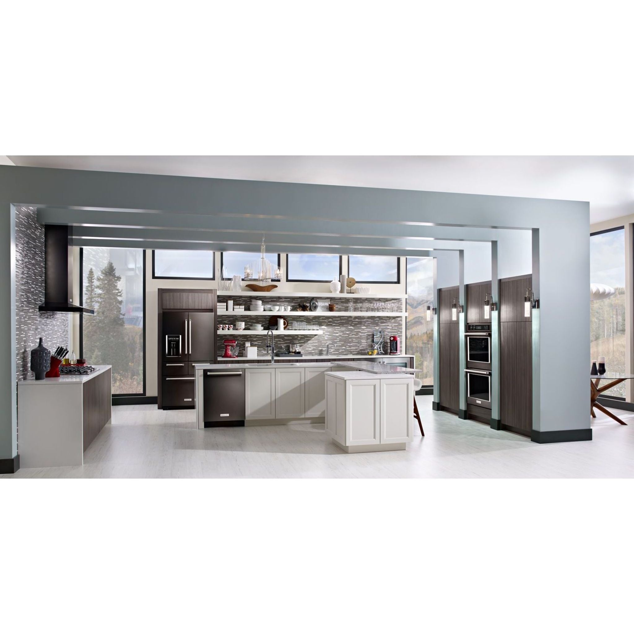 Table de cuisson à gaz KitchenAid 36 po (KCGS956ESS) - Acier inoxydable