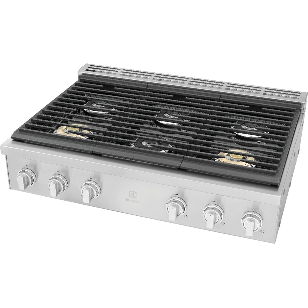 Table de cuisson à gaz Electrolux 36 (ECCG3672AS) - Acier inoxydable