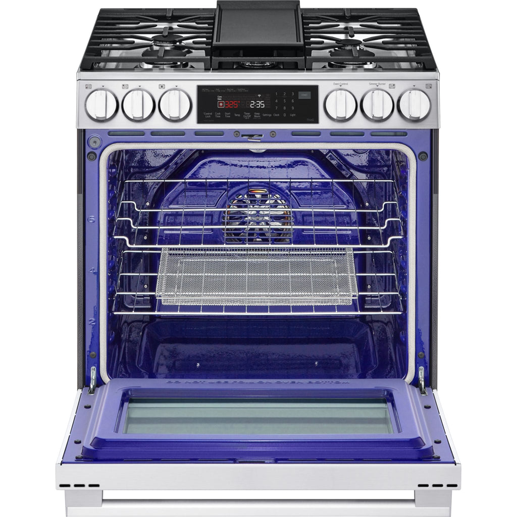 Cuisinière à gaz LG 30 (LSGL6335X) - PrintProof Steel