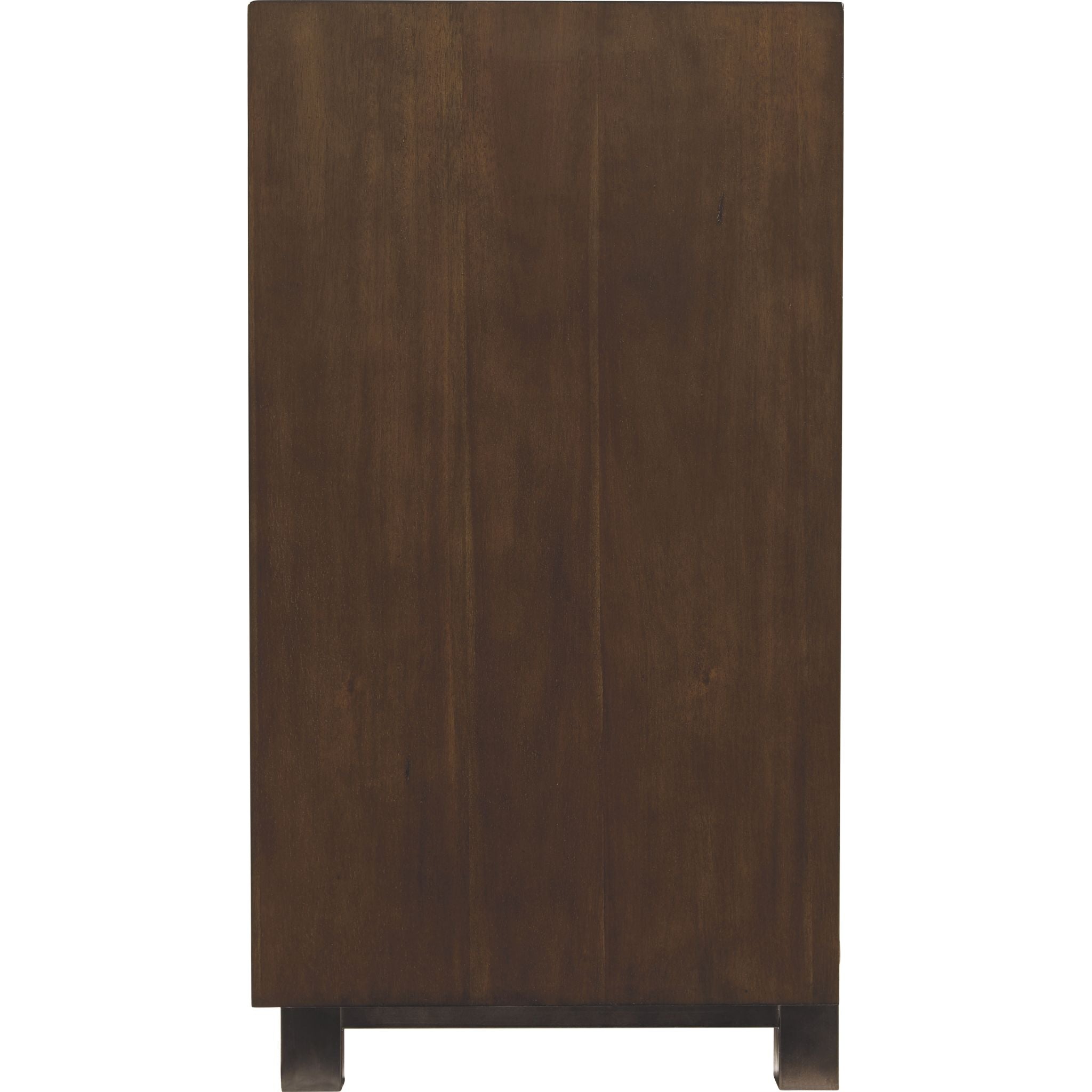 Meuble TV Starmore avec cheminée - Marron