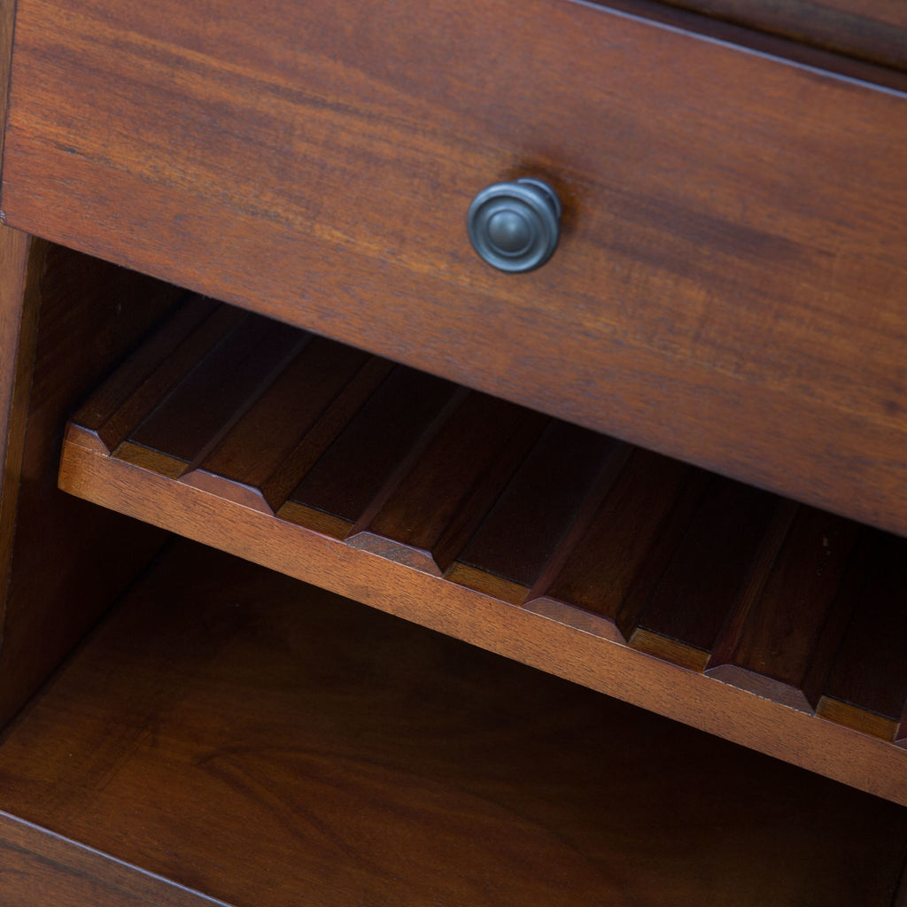 Serveur de salle à manger Ralene - Brun moyen - (D594-60)